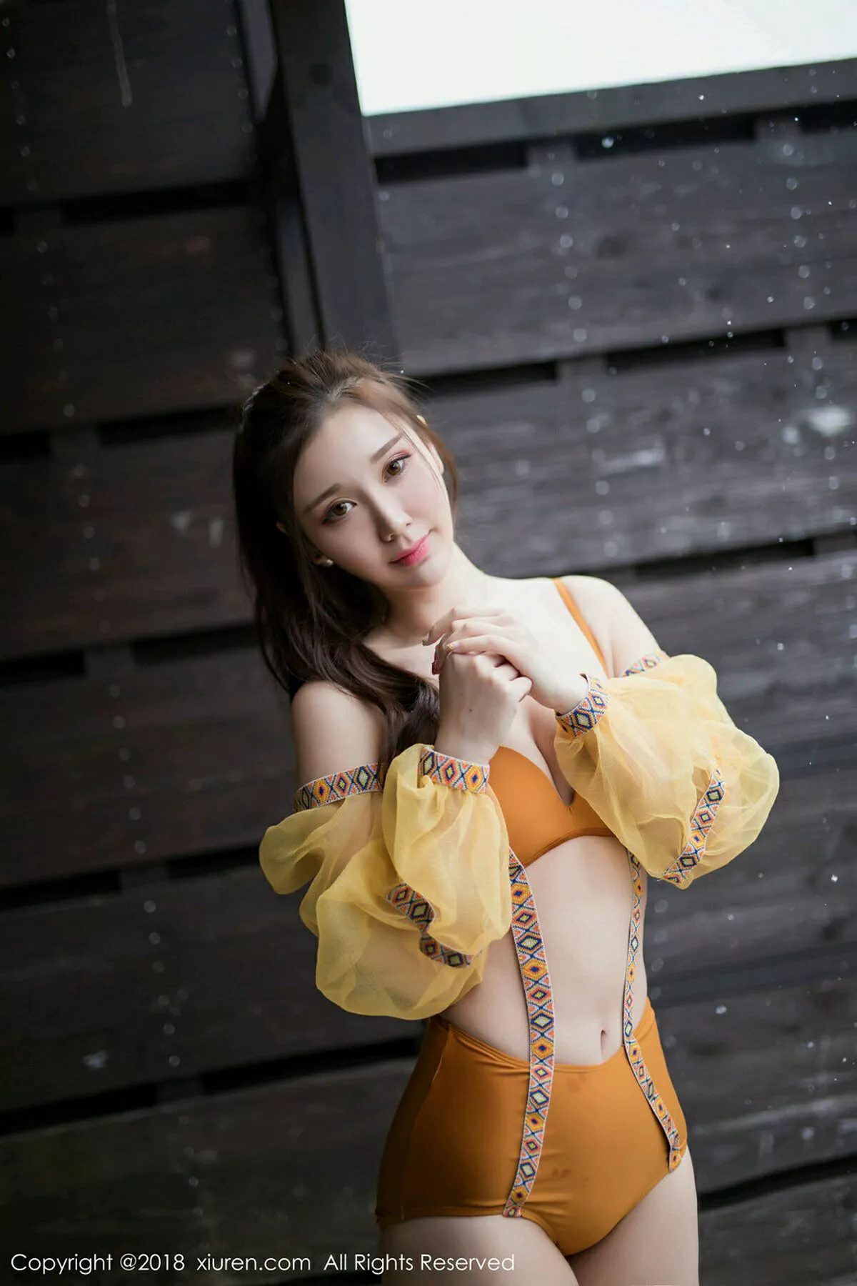 秀人集.com_[XiuRen秀人网]No.1236_女神淼淼萌萌哒北海道旅拍白色连体内衣温泉湿身诱惑写真59P