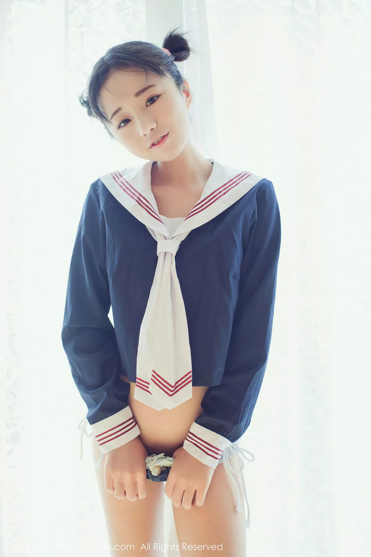 秀人集.com_[XiuRen秀人网]No.1220_嫩模苍井优香私房小护士粉色性感内衣秀傲人豪乳诱惑写真50P