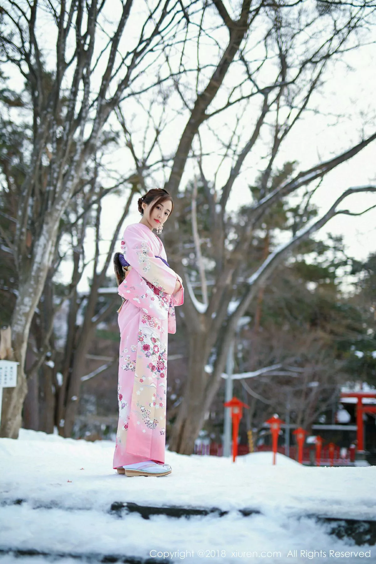 秀人集.com_[XiuRen秀人网]No.1228_美女猫宝北海道旅拍粉色和服+粉色比基尼惹火诱惑写真49P