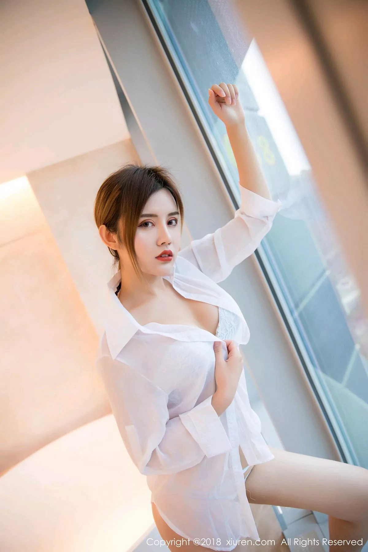 秀人集.com_[XiuRen秀人网]No.1253_女神Cris_卓娅祺性感吊带兔女郎+浴室白衬衫完美诱惑写真44P