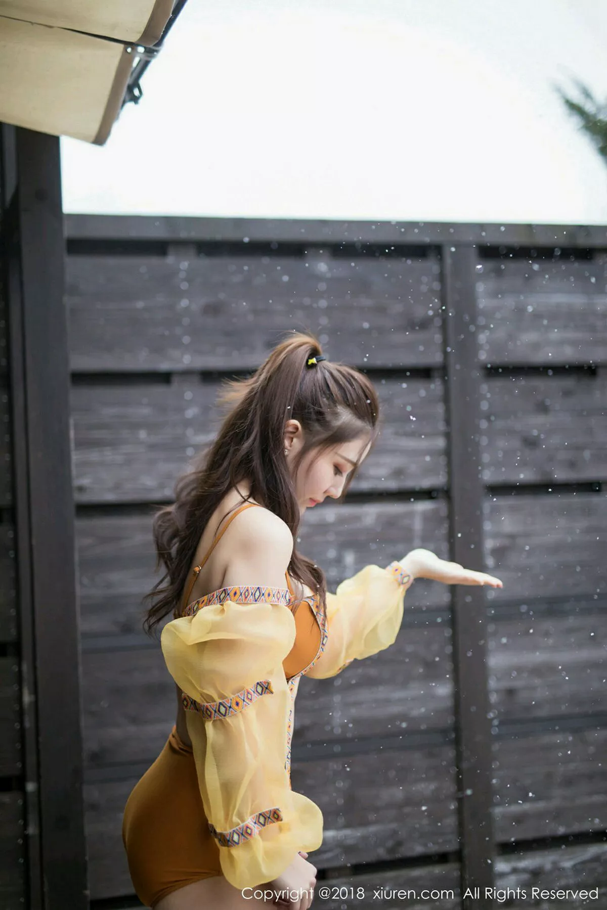 秀人集.com_[XiuRen秀人网]No.1236_女神淼淼萌萌哒北海道旅拍白色连体内衣温泉湿身诱惑写真59P