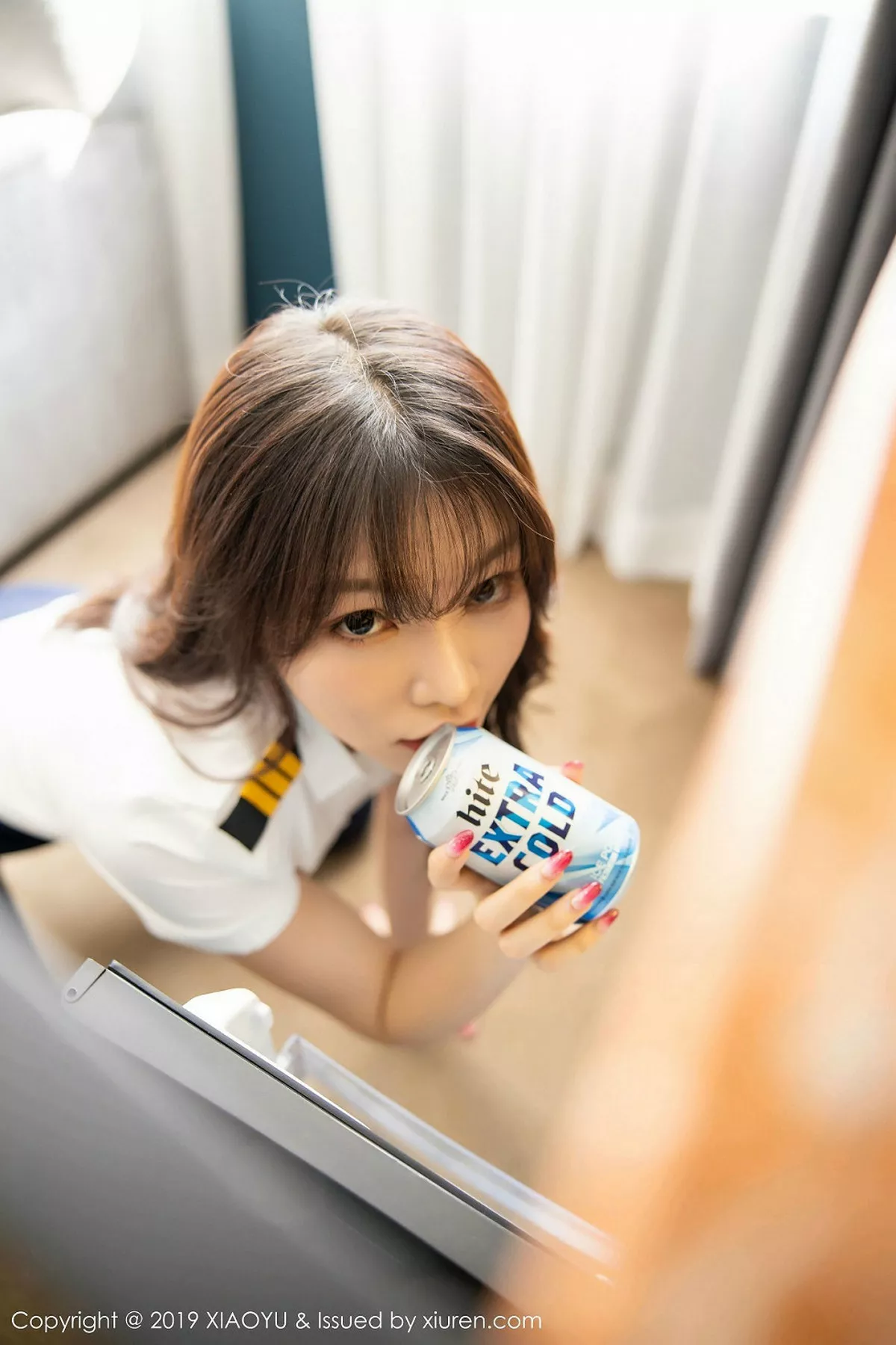 秀人集.com_[XiaoYu画语界]Vol.226_女神芝芝Booty济州岛旅拍脱空乘制服露魅惑黑丝诱惑写真81P