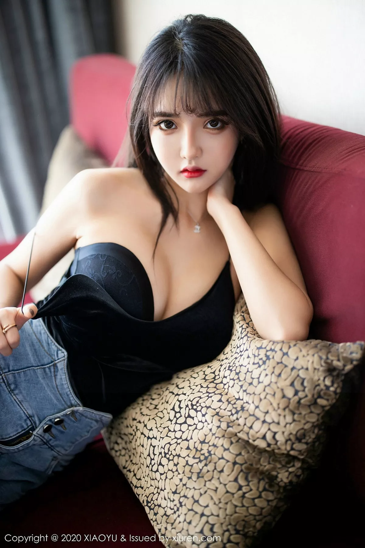 秀人集.com_[XiaoYu画语界]Vol.235_嫩模Miko酱吖私房床上性感黑色内衣秀火辣身材诱惑写真103P