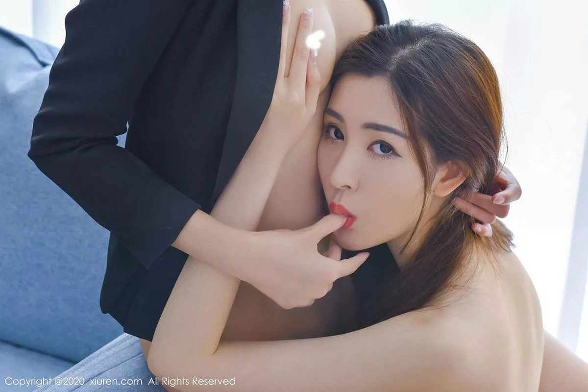 秀人集.com_[XiuRen秀人网]No.1939_嫩模沈梦瑶＆就是阿朱啊五十度灰主题情趣内衣露豪乳诱惑写真65P