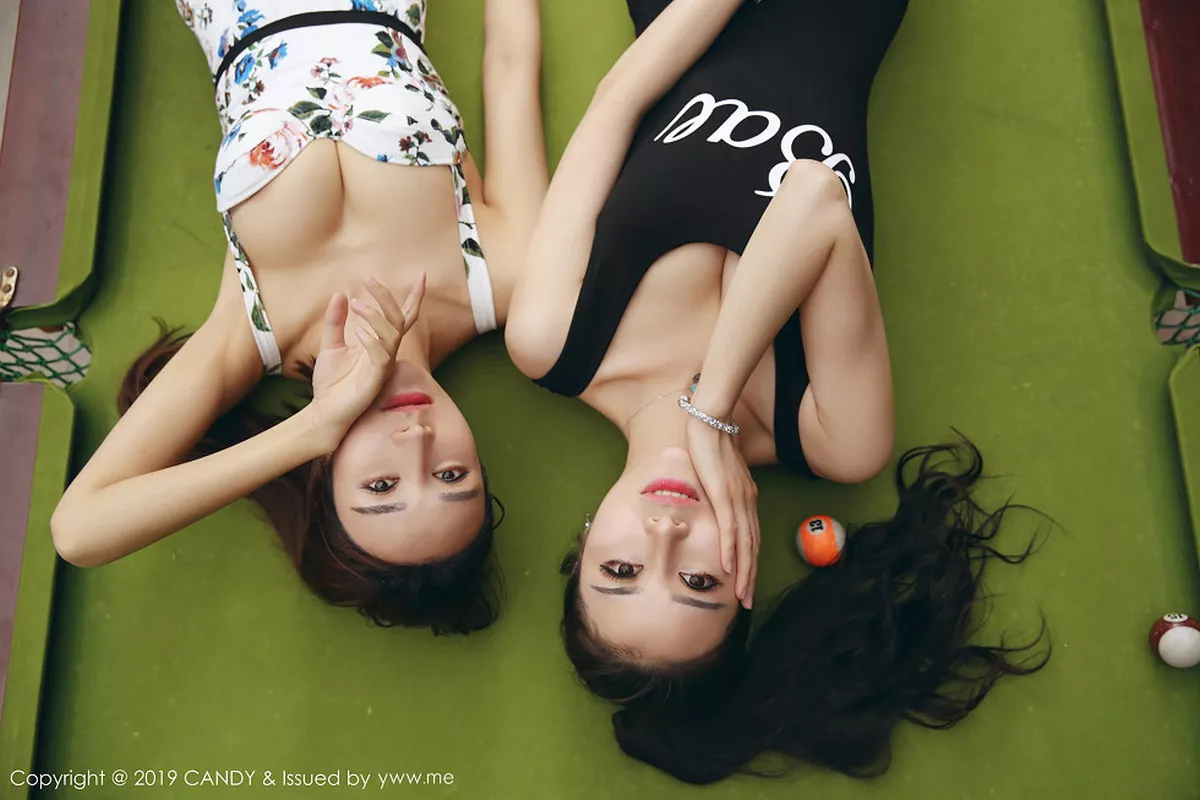 秀人集.com_[Candy网红馆]Vol.068_网红馆最新模特合集室外双人桌球比基尼美女性感写真34P