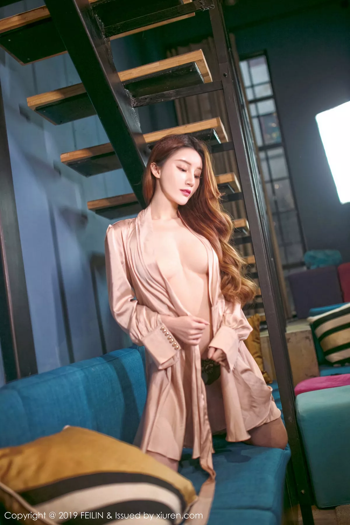 秀人集.com_[FeiLin嗲囡囡]Vol.178_嫩模陈媚儿私房真空睡衣+全裸上身秀白嫩肌肤完美诱惑写真40P