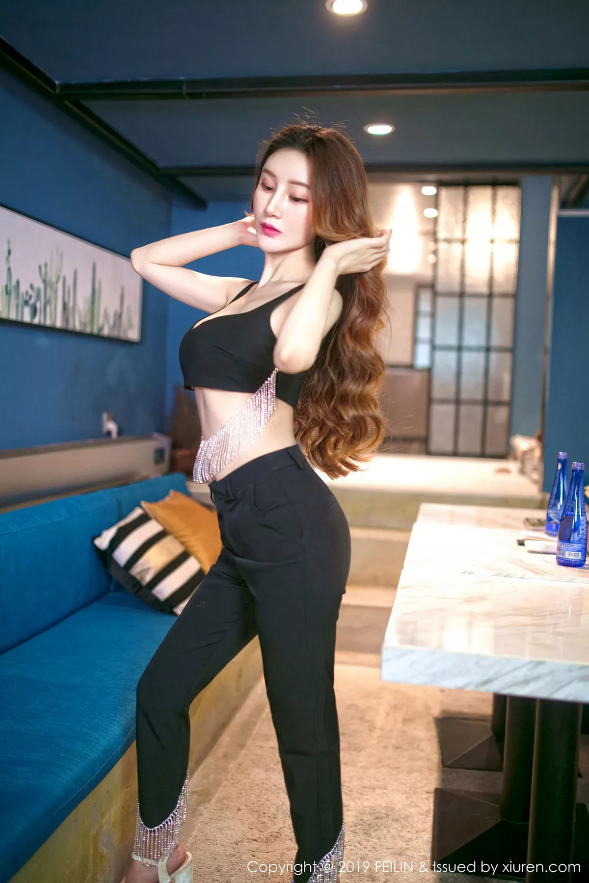 秀人集.com_[FeiLin嗲囡囡]Vol.178_嫩模陈媚儿私房真空睡衣+全裸上身秀白嫩肌肤完美诱惑写真40P