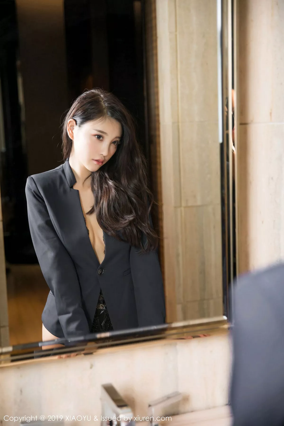 秀人集.com_[XiaoYu画语界]Vol.013_女神杨晨晨sugar私房黑色缕空蕾丝情趣内衣撩人诱惑写真66P