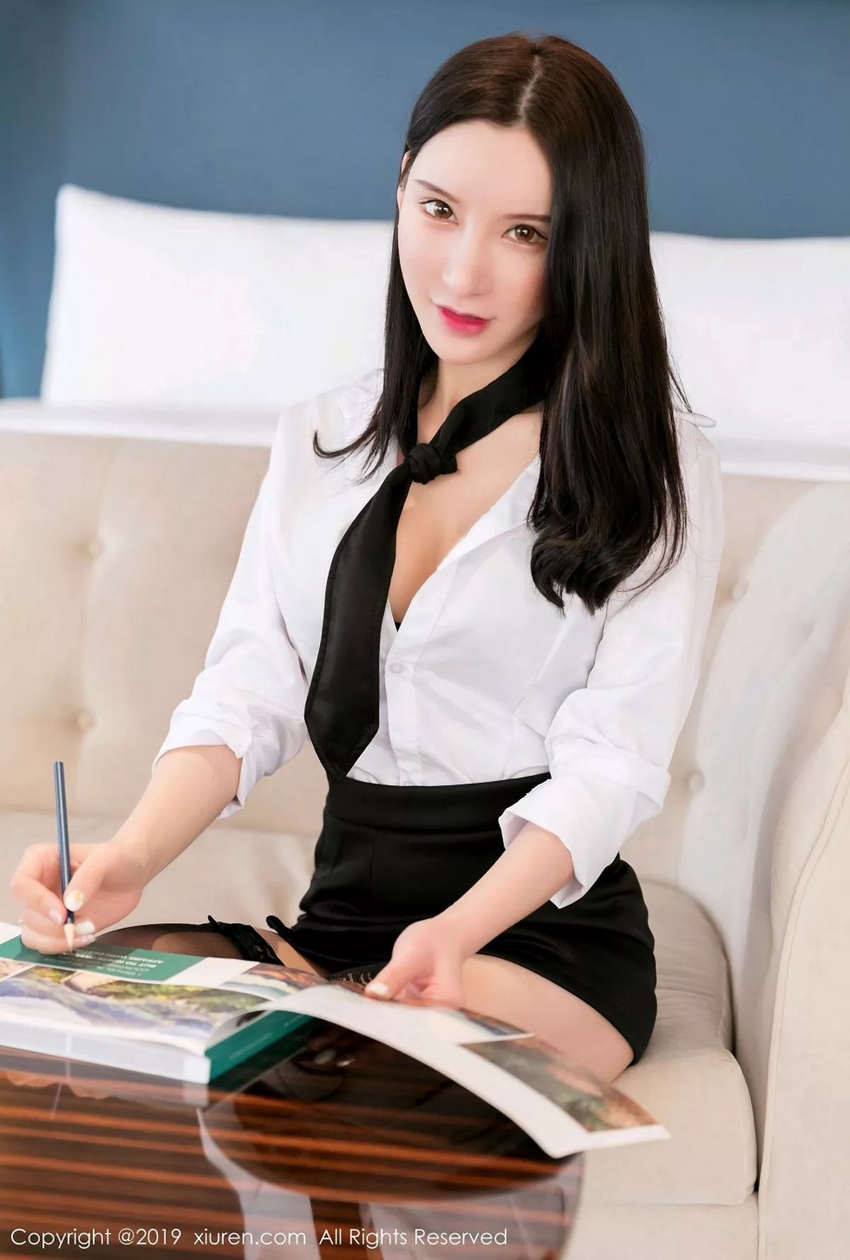 秀人集.com_[XiuRen秀人网]No.1381_嫩模周于希Sandy职业秘书白衬衣配黑色内衣完美诱惑写真54P