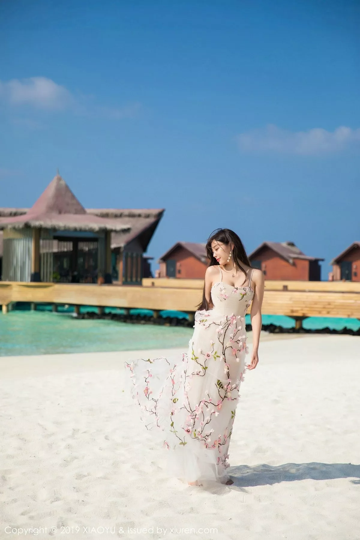 秀人集.com_[XiaoYu画语界]Vol.109_女神杨晨晨sugar马尔代夫旅拍私房性感白色内衣惹火诱惑写真55P