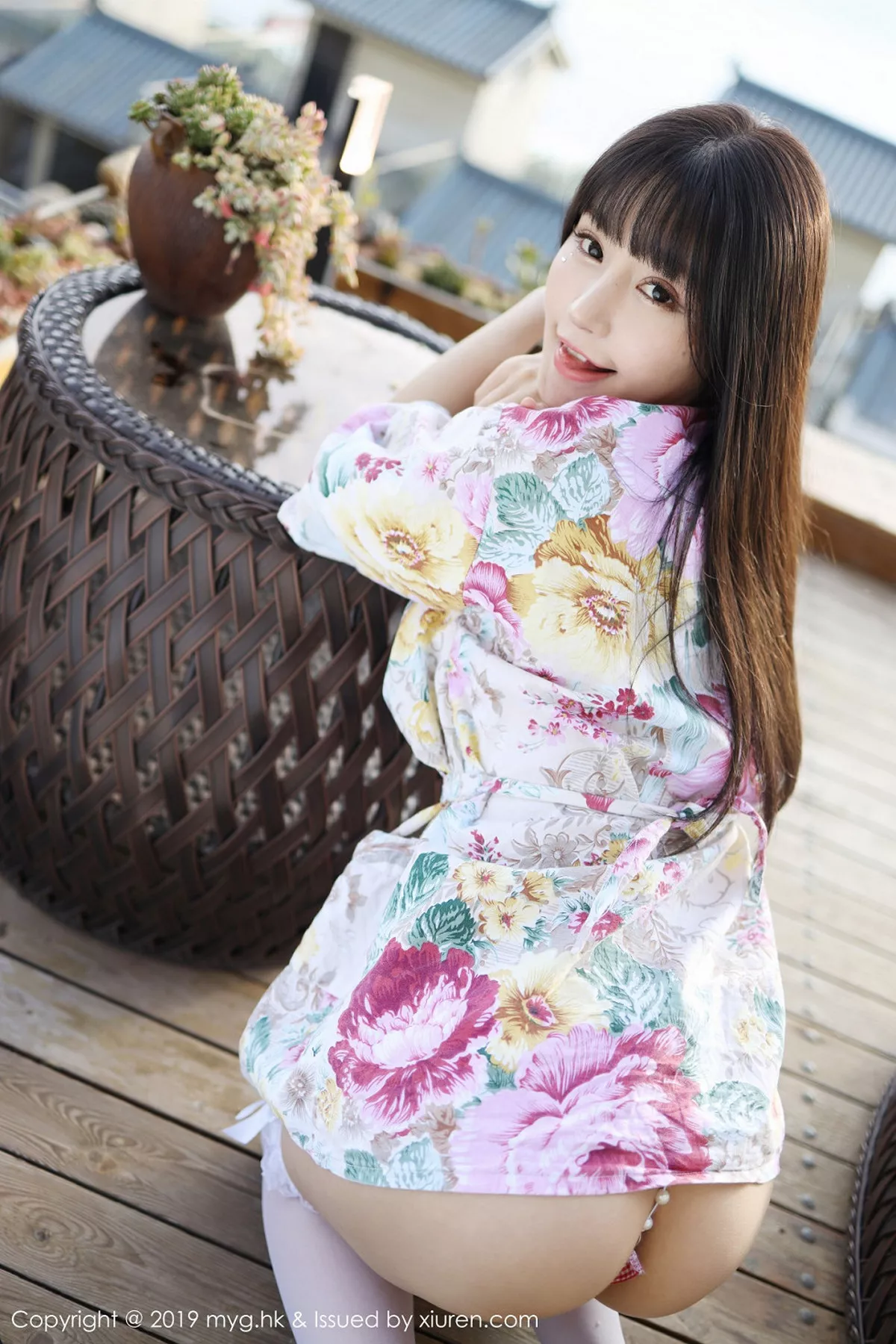 秀人集.com_[MyGirl美媛馆]Vol.373_女神Flower朱可儿大理旅拍户外情趣内衣配白丝袜诱惑写真62P