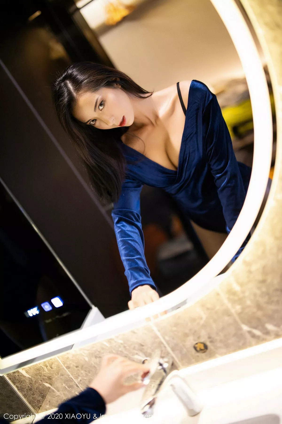 秀人集.com_[XiaoYu画语界]Vol.250_气质女神Carry私房高叉连体衣配超薄黑丝秀美腿诱惑写真100P