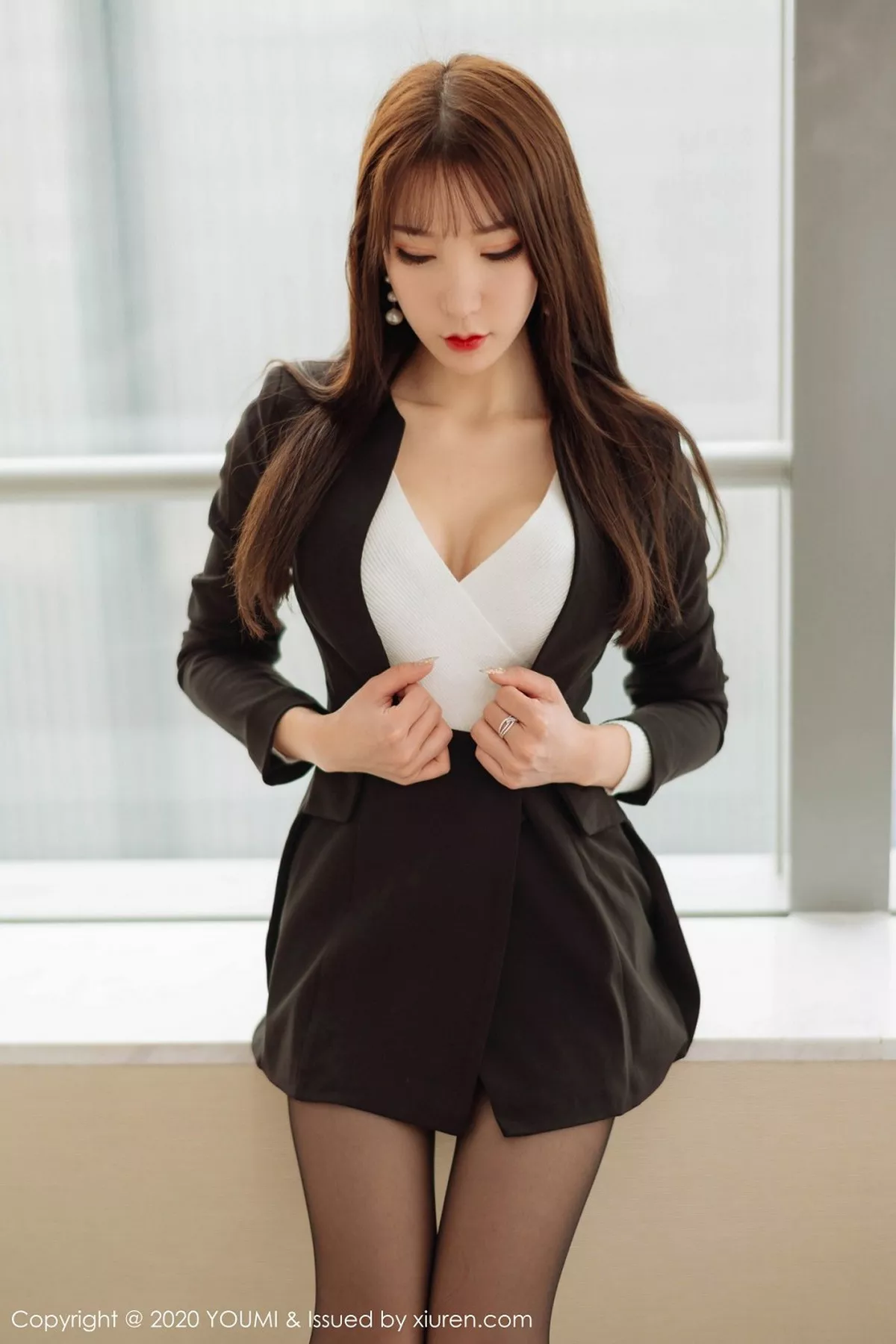 秀人集.com_[HuaYang花漾]Vol.234_女神周于希Sandy职场OL制服私房豹纹内衣配黑丝袜诱惑写真95P