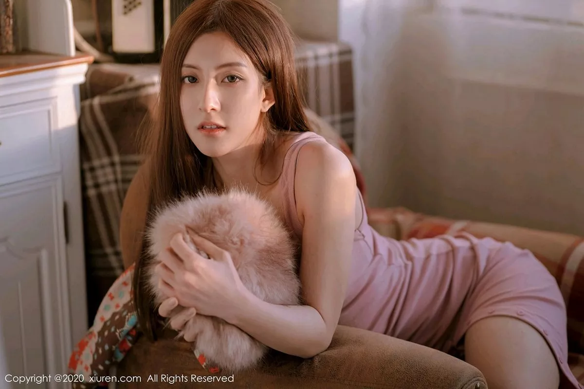 秀人集.com_[XiuRen秀人网]No.2144_嫩模林文文yooki私房粉色连身裙主题性感内衣秀完美身材写真65P