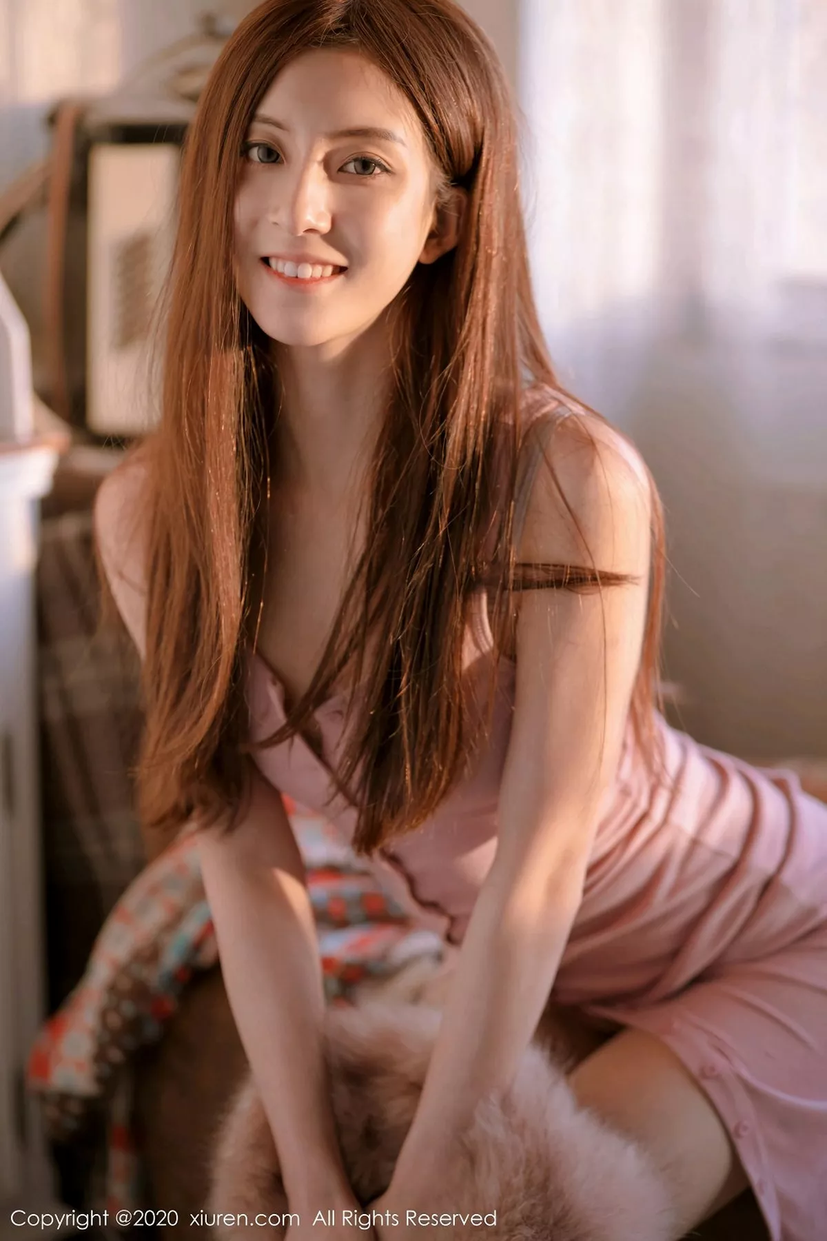 秀人集.com_[XiuRen秀人网]No.2144_嫩模林文文yooki私房粉色连身裙主题性感内衣秀完美身材写真65P