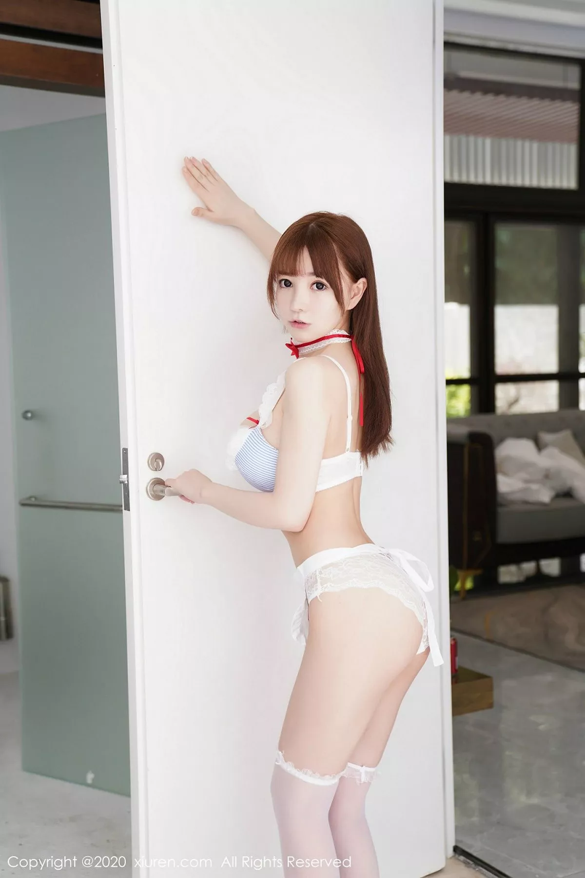 秀人集.com_[XiuRen秀人网]No.2192_嫩模UU酱泳池边性感蓝色比基尼半脱露傲人豪乳极致诱惑写真101P