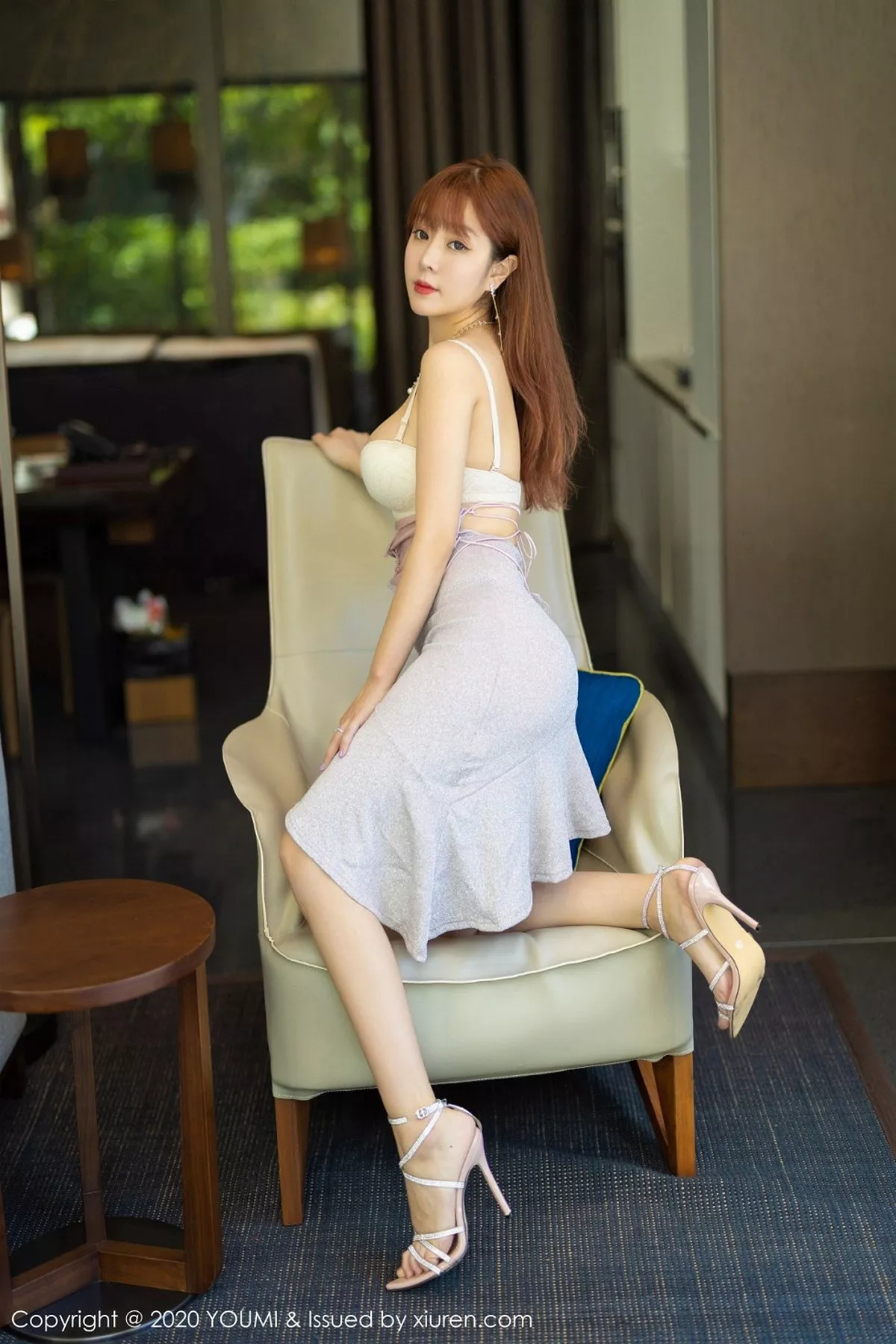 秀人集.com_[YouMi尤蜜荟]Vol.480_女神王雨纯三亚旅拍璀璨吊裙半脱露丰乳肥臀撩人诱惑写真55P