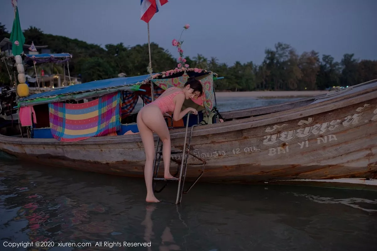 秀人集.com_[XiuRen秀人网]No.2340_嫩模沈梦瑶泰国甲米海边主题粉红色蕾丝内衣秀火辣身材诱惑写真78P