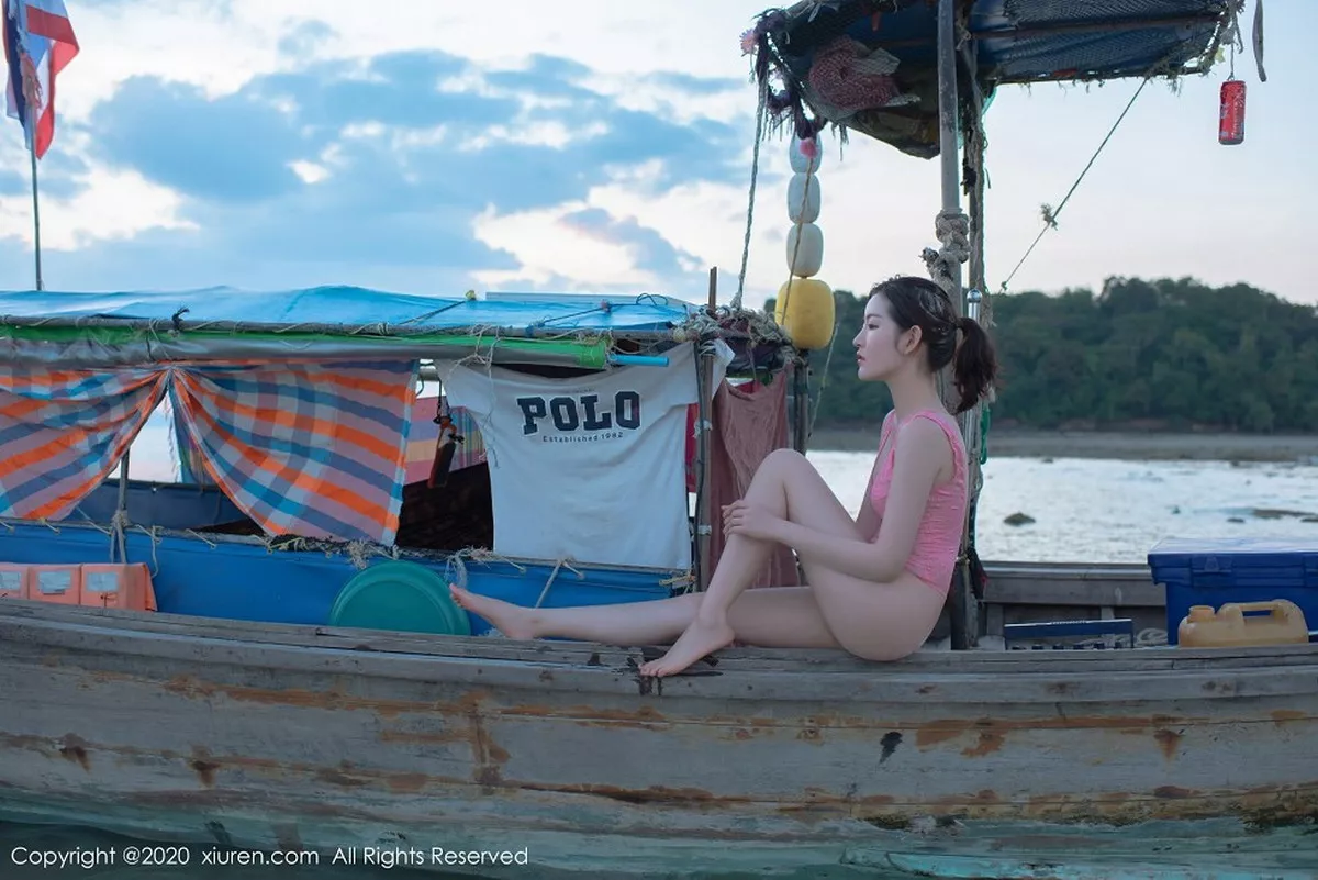 秀人集.com_[XiuRen秀人网]No.2340_嫩模沈梦瑶泰国甲米海边主题粉红色蕾丝内衣秀火辣身材诱惑写真78P