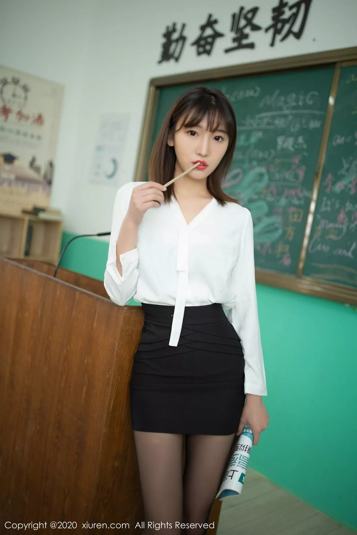 秀人集.com_[XiuRen秀人网]No.2343_嫩模陆萱萱乌镇+太湖旅拍课堂老师主题无内黑丝裤袜极致魅惑写真72P