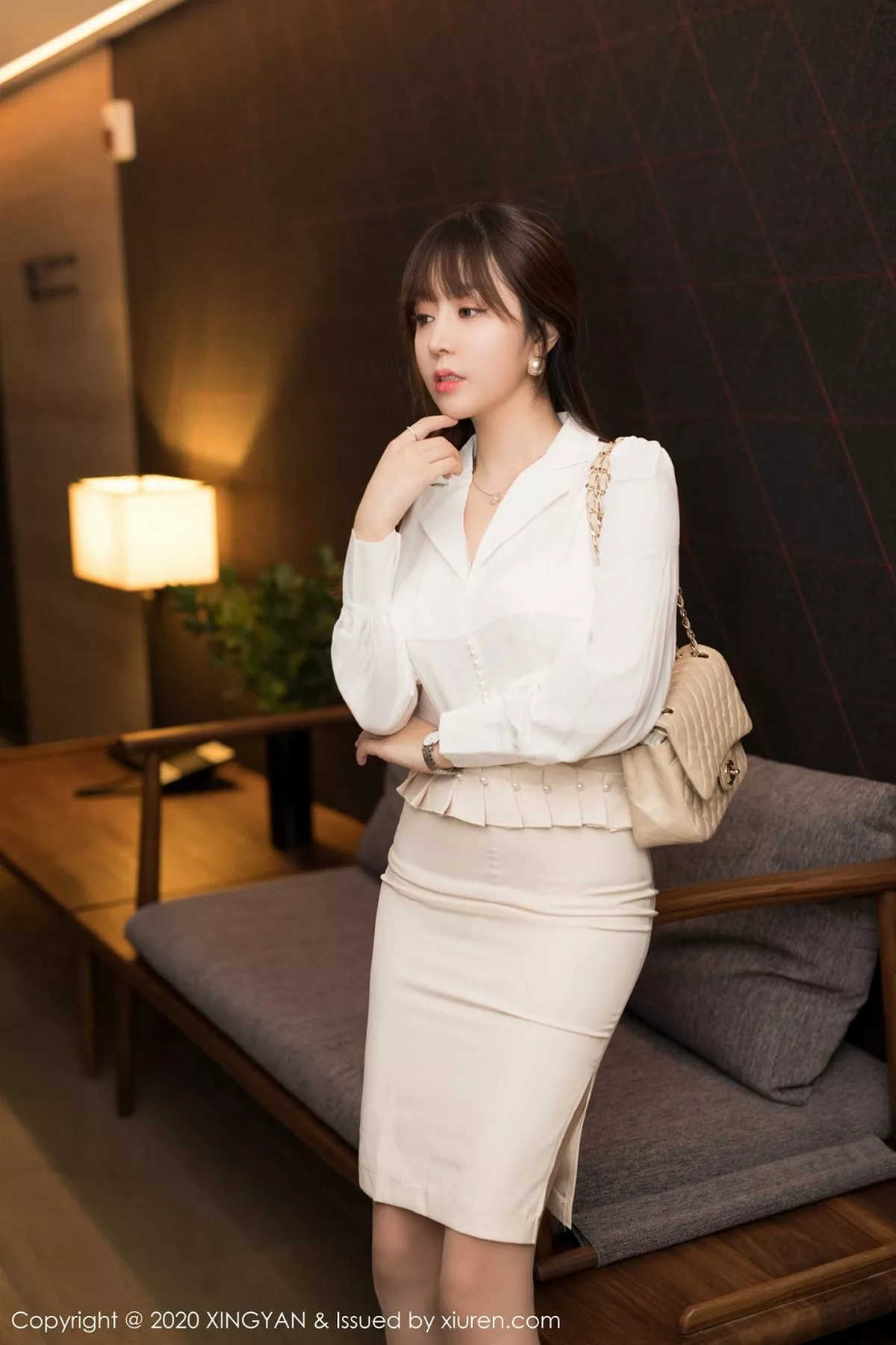 秀人集.com_[XINGYAN星颜社]VOL.136_女神王雨纯私房性感白色内衣配超薄肉丝裤袜完美诱惑写真65P