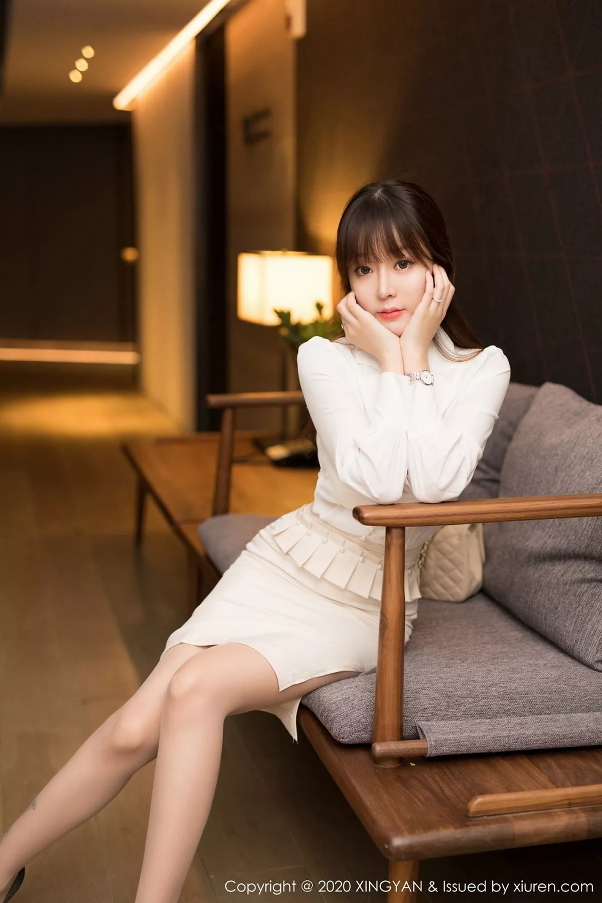 秀人集.com_[XINGYAN星颜社]VOL.136_女神王雨纯私房性感白色内衣配超薄肉丝裤袜完美诱惑写真65P