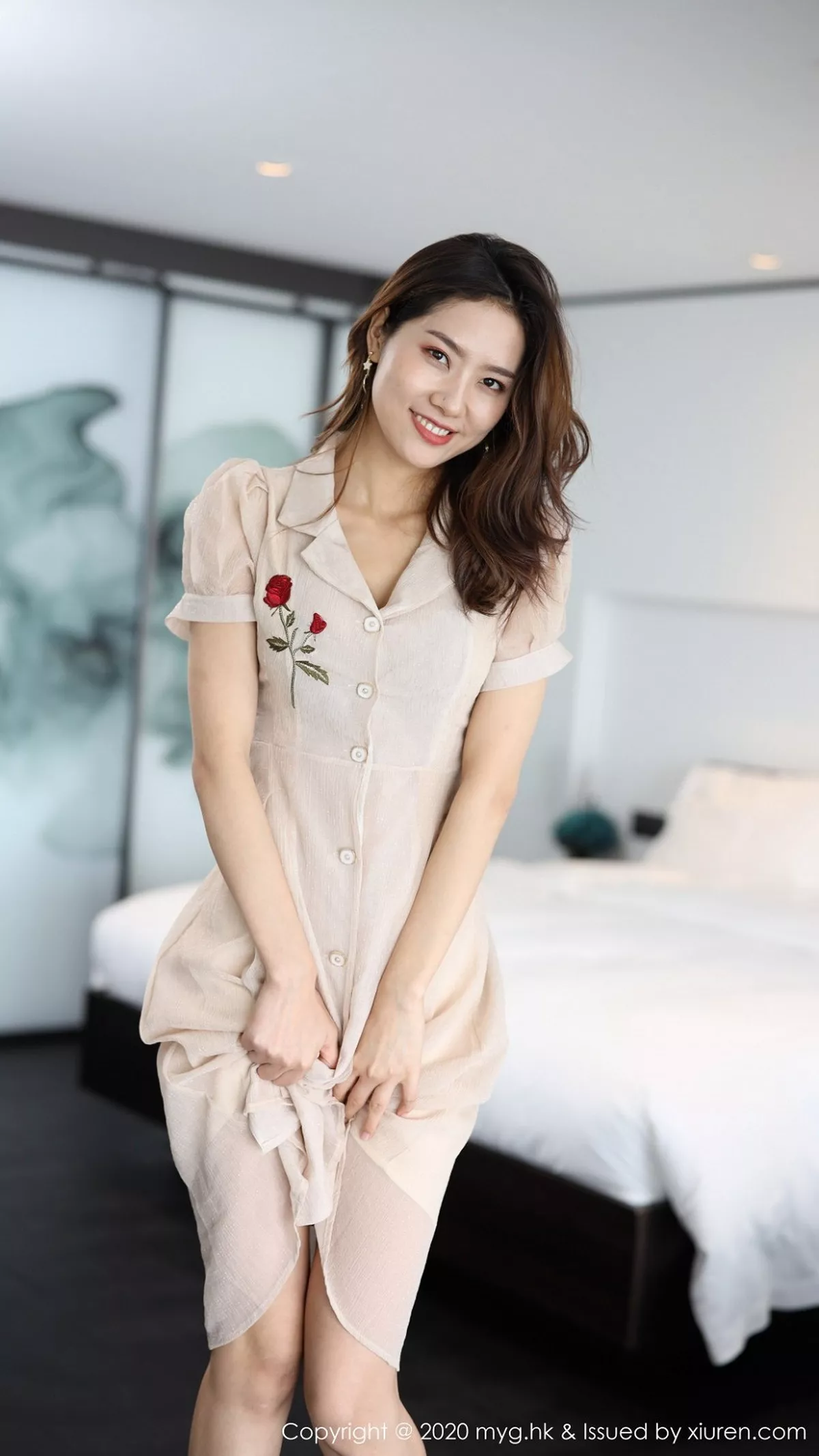 秀人集.com_[MyGirl美媛馆]Vol.447_嫩模方子萱大理旅拍私房典雅长裙半脱秀完美身材诱惑写真92P