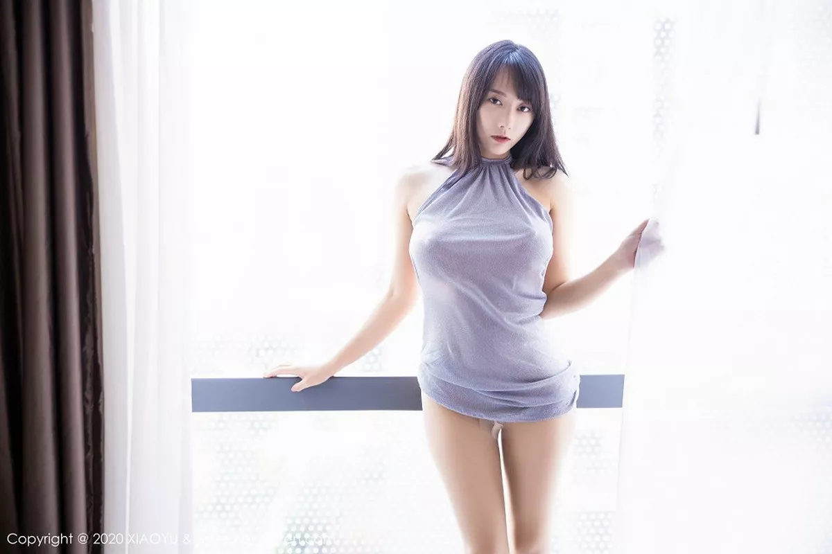 秀人集.com_[XiaoYu画语界]Vol.336_嫩模何嘉颖私房露背连身裙配肉丝裤袜秀翘臀诱惑写真82P