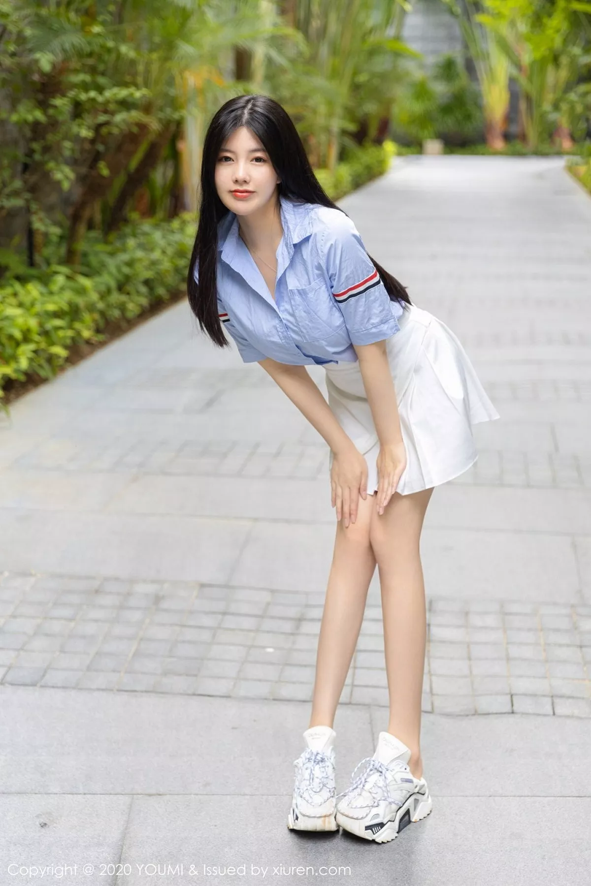 秀人集.com_[YouMi尤蜜荟]Vol.513_女神娜露Selena三亚旅拍清纯校园风半脱露完美身材诱惑写真63P