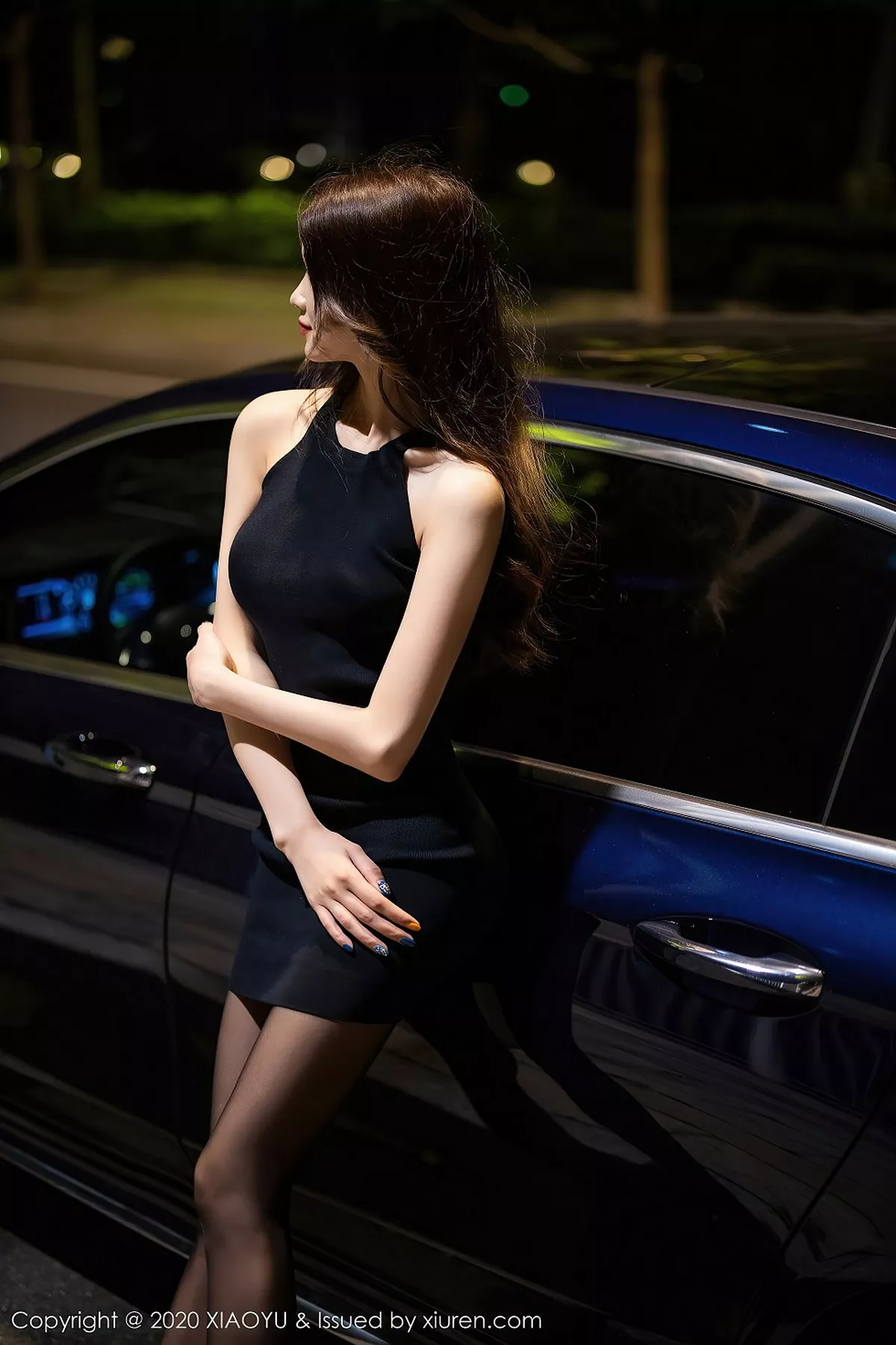 秀人集.com_[XiaoYu画语界]Vol.374_嫩模程程程魅惑黑丝车拍+私房无内黑丝裤袜撩人诱惑写真71P