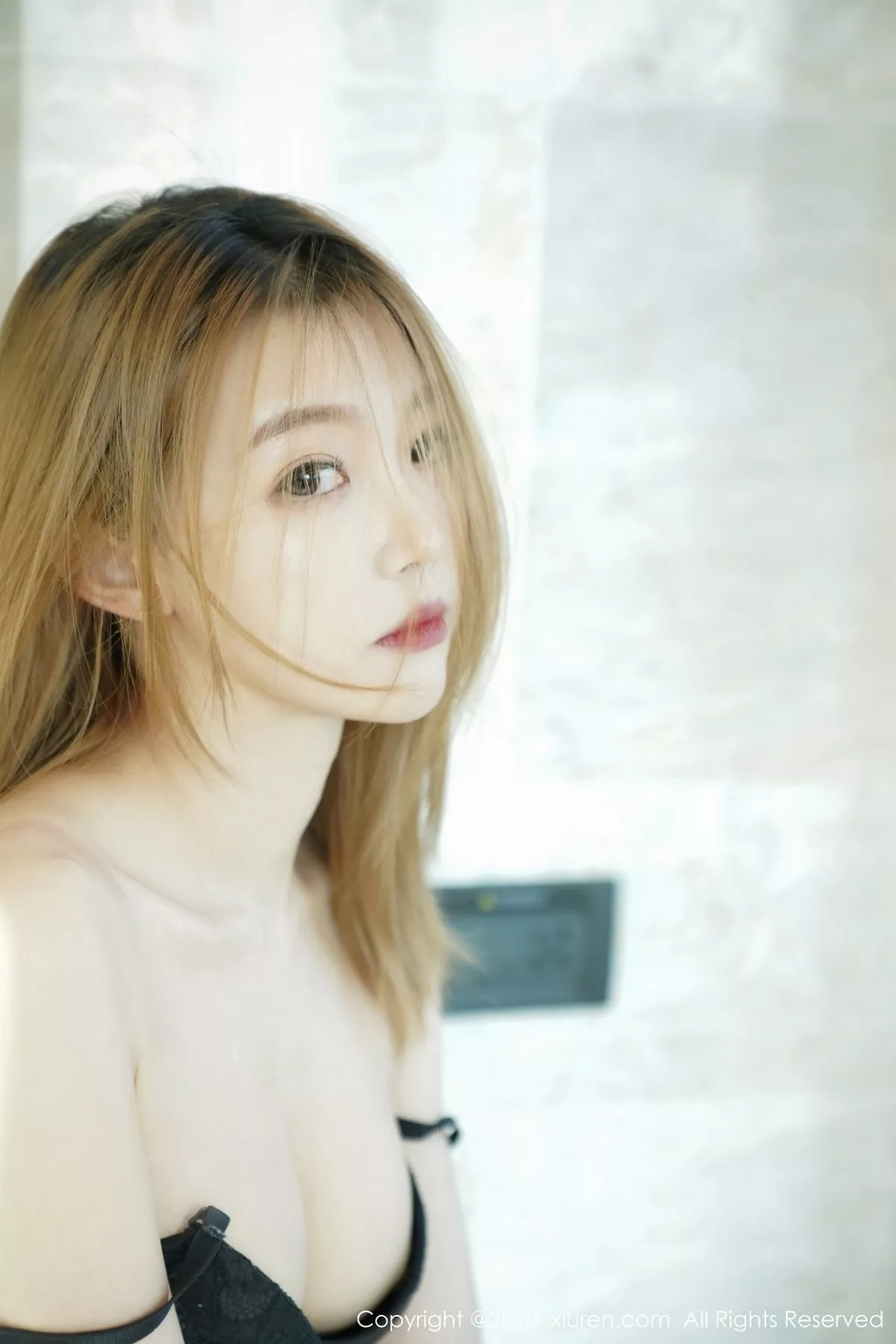 秀人集.com_[XiuRen秀人网]No.2695_女神冯木木LRIS经典职场0L主题半脱露黑丝裤袜蕾丝内裤诱惑写真77P