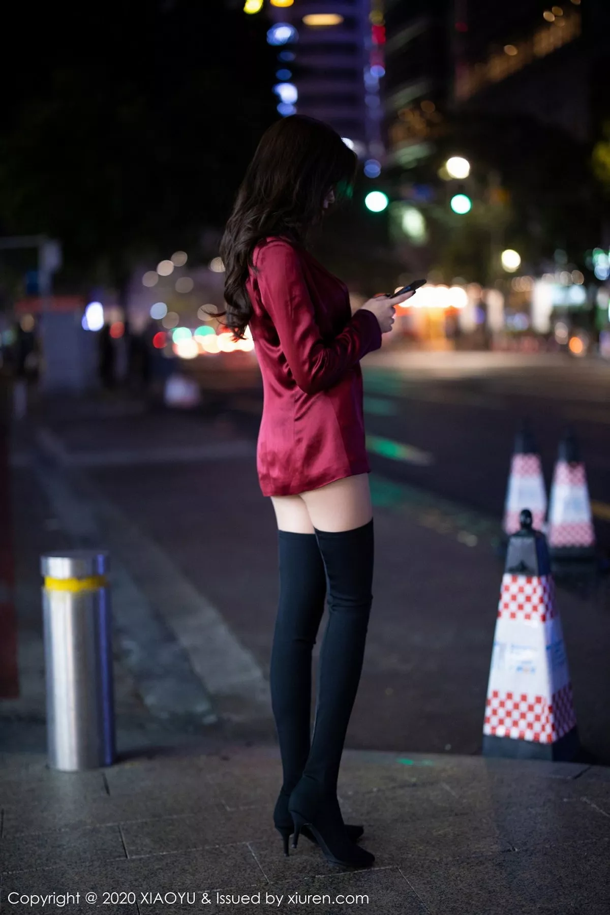 秀人集.com_[XiaoYu画语界]Vol.415_嫩模杨紫嫣Cynthia时尚街拍+私房透视内裤秀翘臀诱惑写真93P