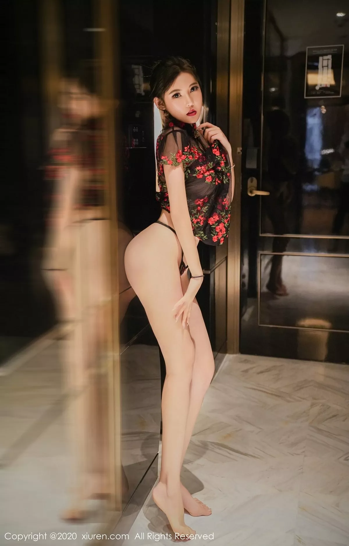 秀人集.com_[XiuRen秀人网]No.2849_嫩模萌汉药baby＆张雨萌韵味典雅旗袍主题撩人姿势惹火诱惑写真45P