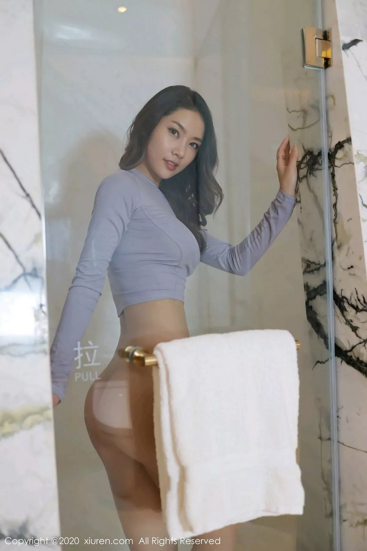 秀人集.com_[XiuRen秀人网]No.2926_嫩模方子萱健身房主题私房浴室脱紧身运动服秀完美身材写真56P