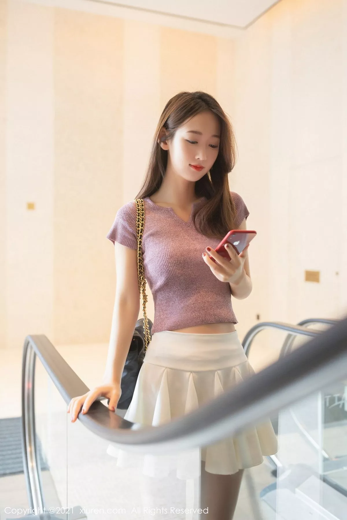 秀人集.com_[XiuRen秀人网]No.3090_嫩模唐安琪星瑶尾随主题床上性感内衣配开档肉丝裤袜诱惑写真82P