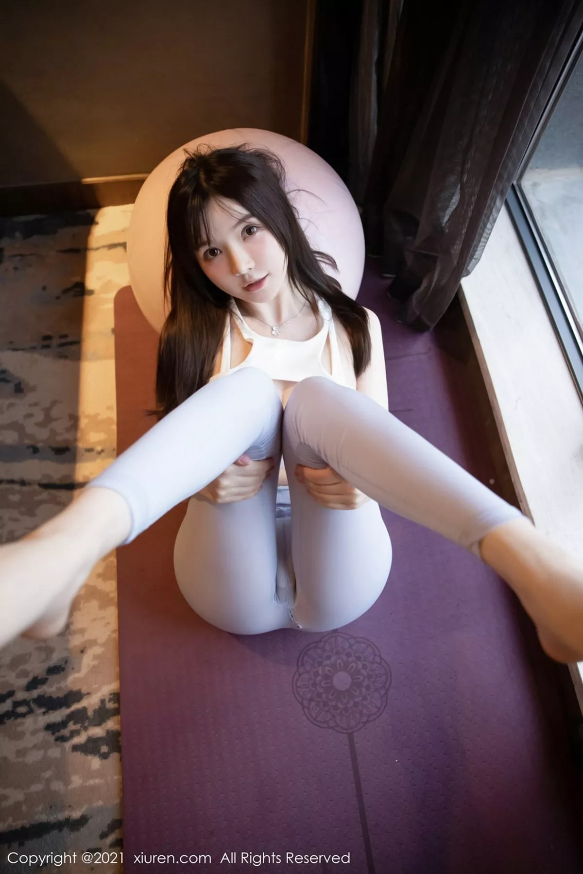 秀人集.com_[XiuRen秀人网]No.3087_女神糯美子Mini健身房紧身运动内衣秀火辣身材撩人姿势诱惑写真44P