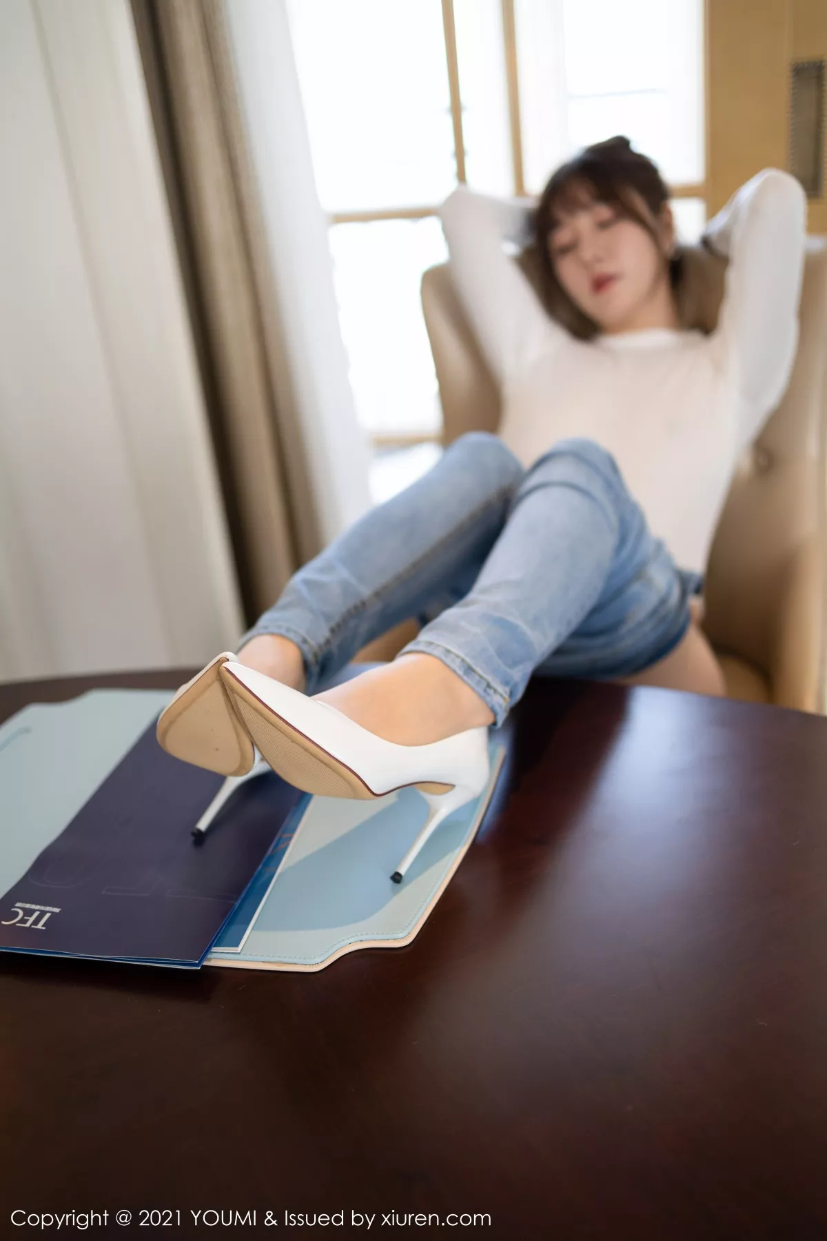 秀人集.com_[YouMi尤蜜荟]Vol.608_女神王雨纯厦门旅拍私房白色高叉连体衣薄透秀美乳激凸诱惑写真58P