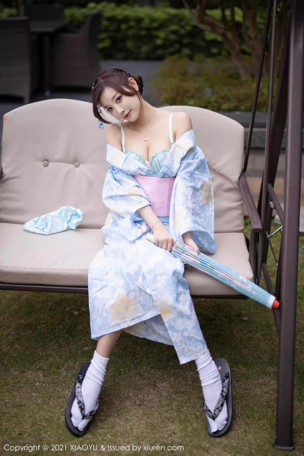 秀人集.com_[XiaoYu画语界]Vol.482_女神杨晨晨sugar厦门旅拍户外日式和服系列半脱撩人诱惑写真80P