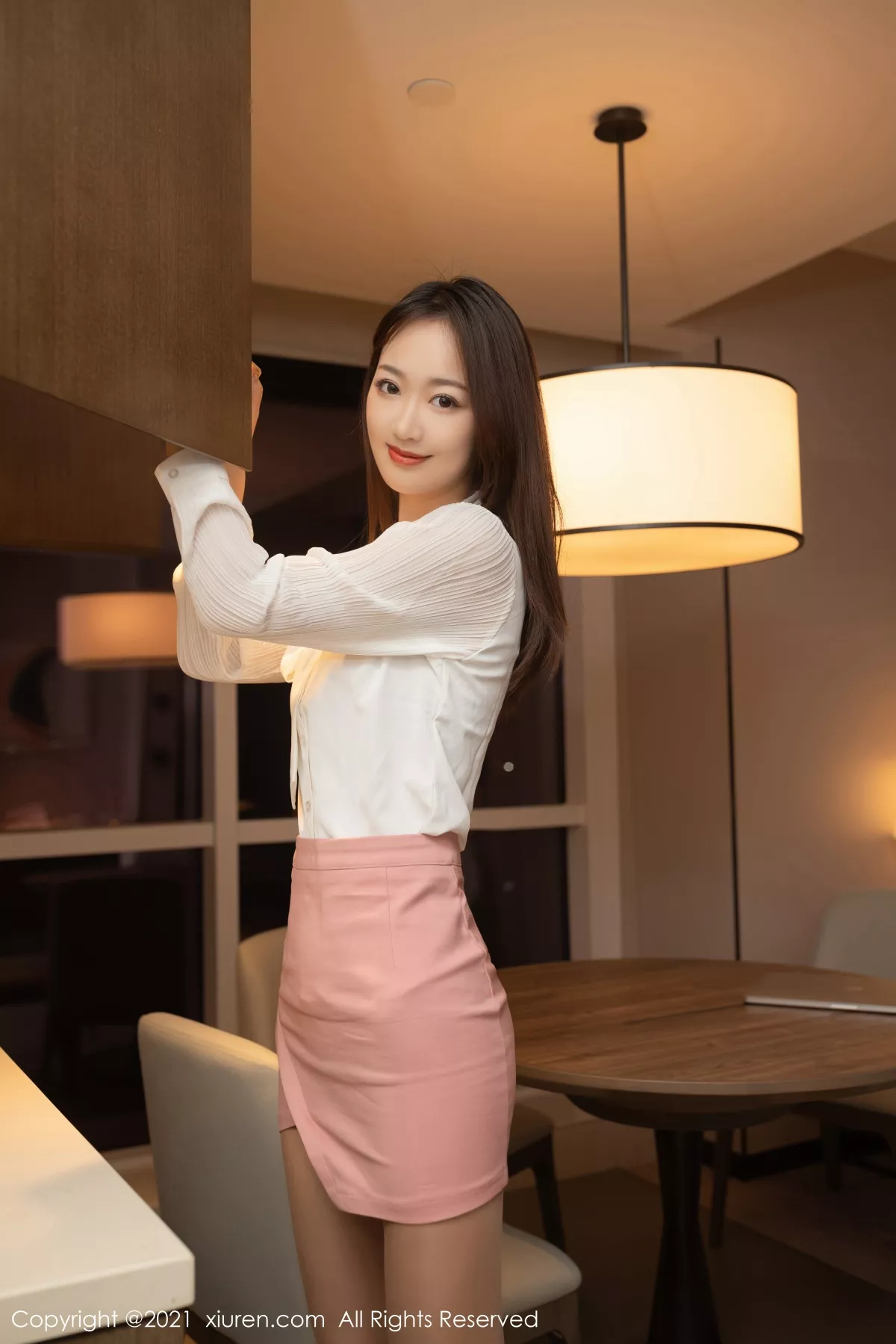 秀人集.com_[XiuRen秀人网]No.3183_嫩模唐安琪家庭辅导主题脱粉色短裙露肉丝裤袜秀翘臀诱惑写真78P