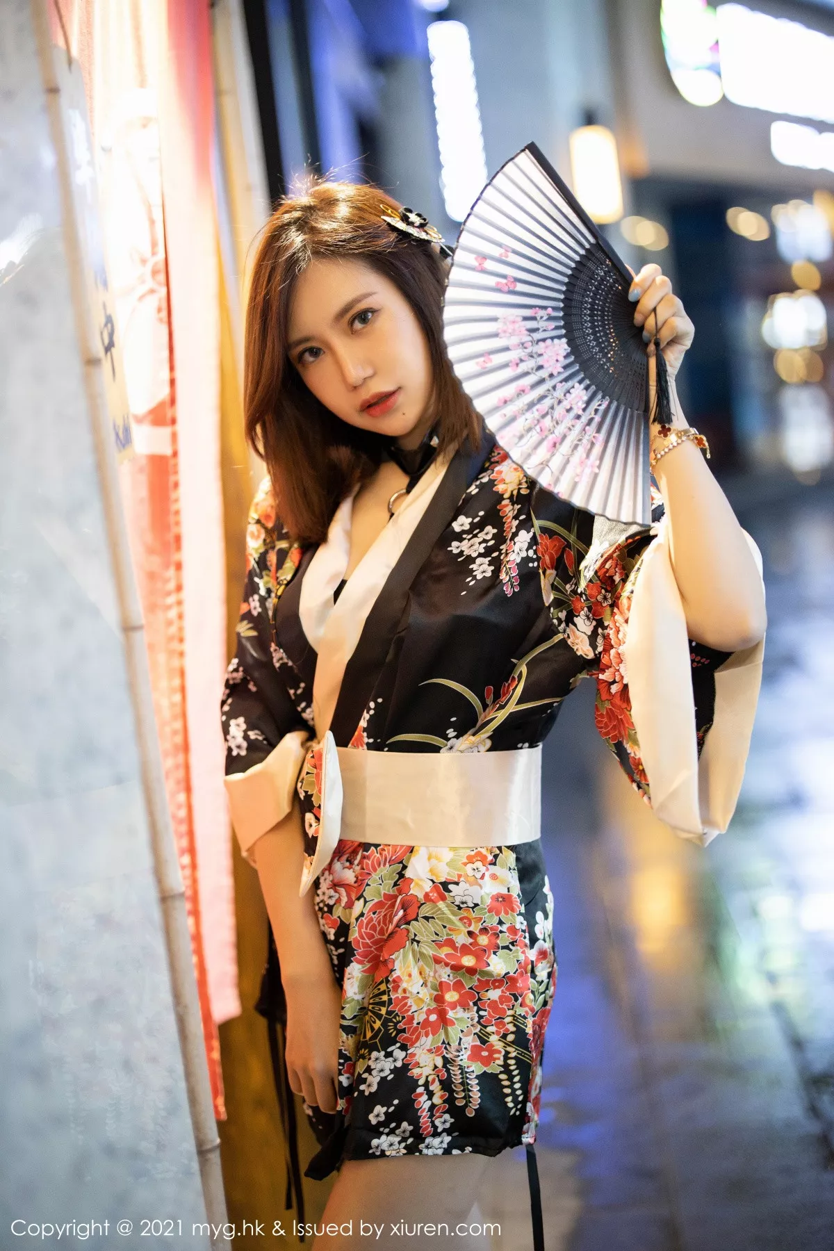 秀人集.com_[MyGirl美媛馆]Vol.501_女神绮里嘉Carina约会男友剧情主题黑色情趣内衣惹火诱惑写真73P