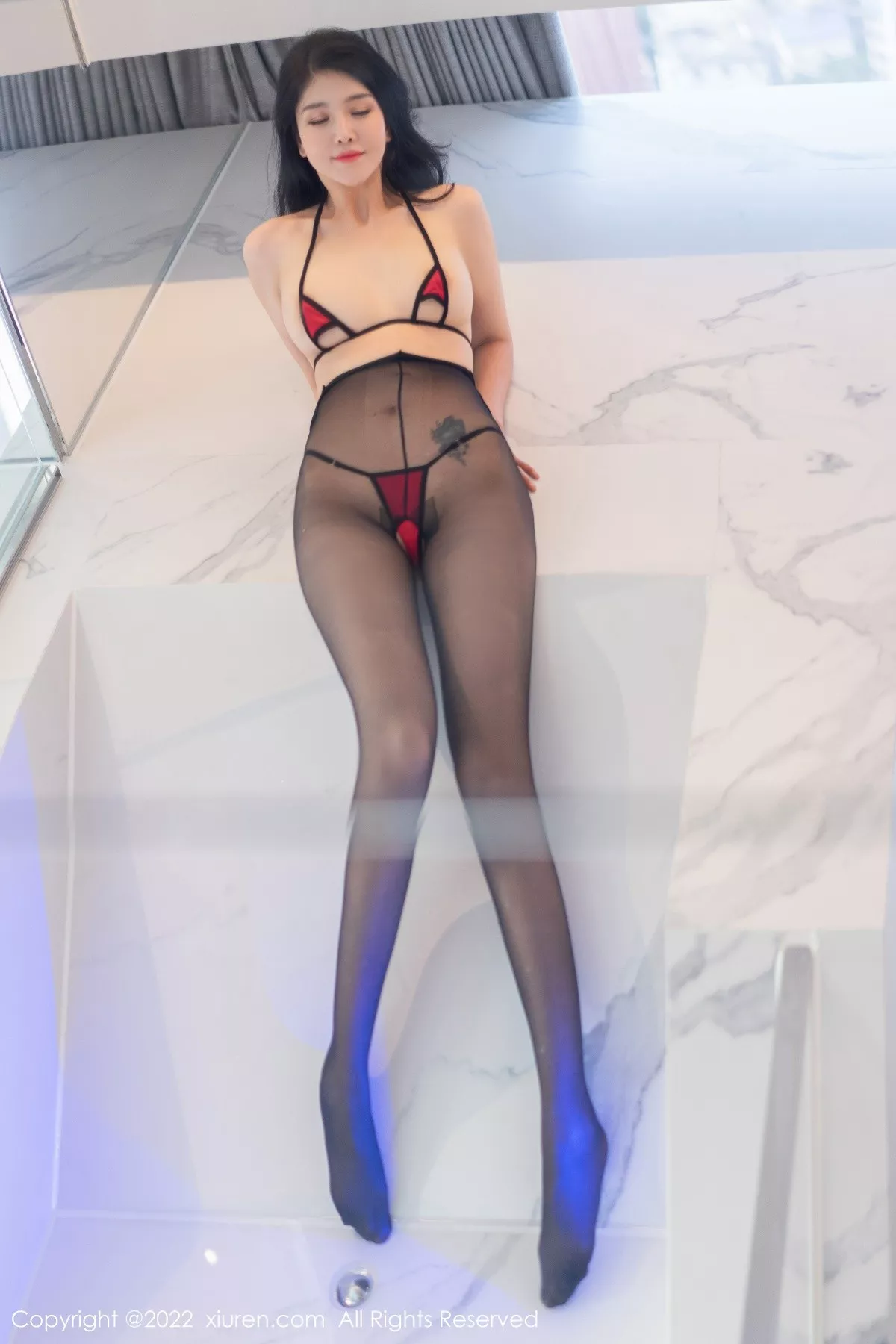 秀人集.com_[XiuRen秀人网]No.5388_女神刘钰儿私房黑色网纱服配性感情趣内衣秀惹火身材诱惑写真82P