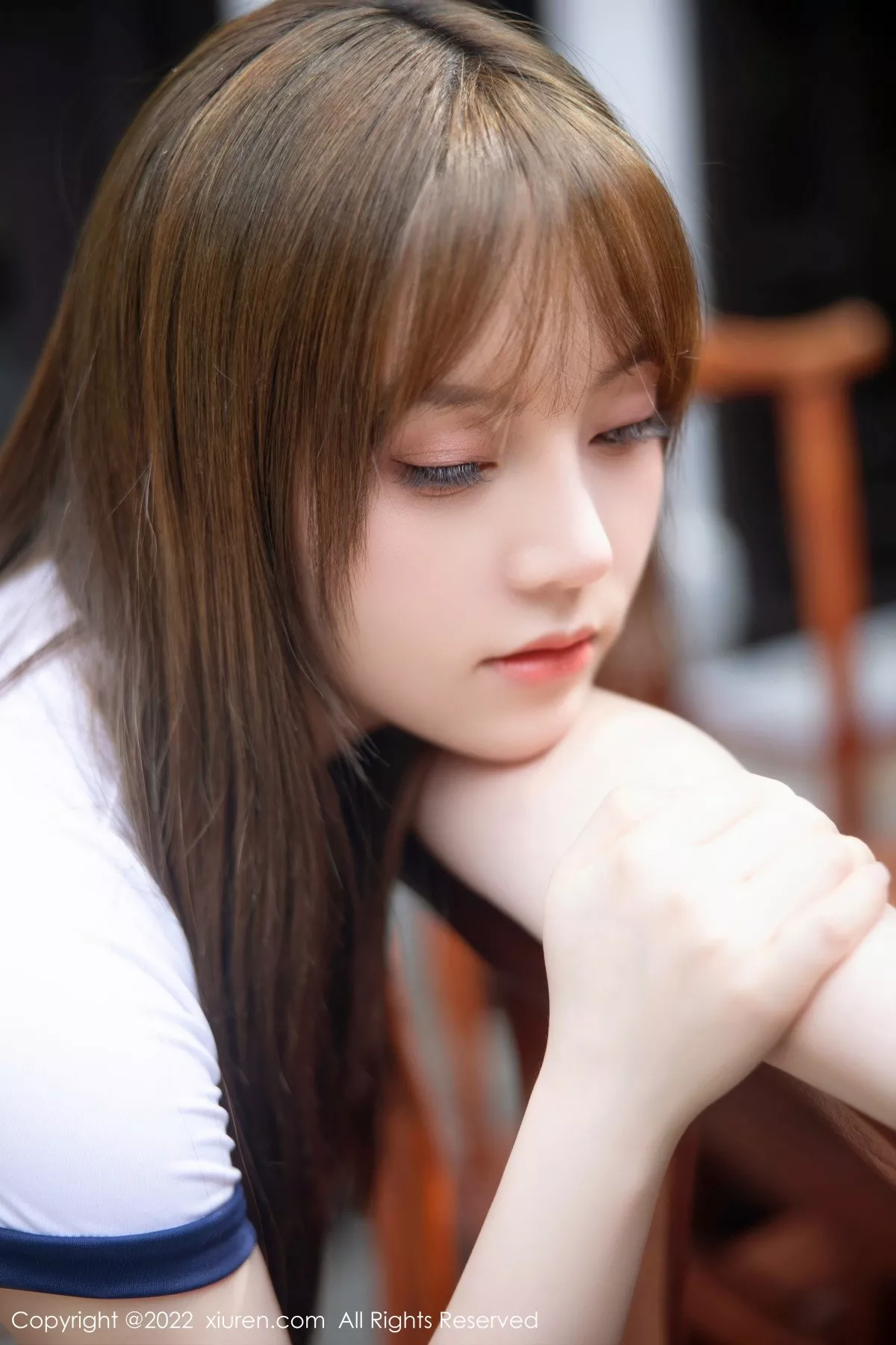 秀人集.com_[XiuRen秀人网]No.5465_模特豆瓣酱私房性感白色短袖上衣配蓝短裤半脱露豪乳诱惑写真117P