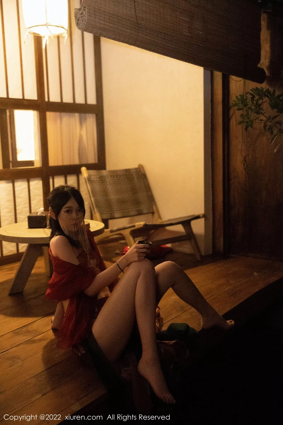 秀人集.com_[XiuRen秀人网]No.5527_模特奶瓶大理旅拍私房性感红色轻透古装服秀完美身材诱惑写真78P