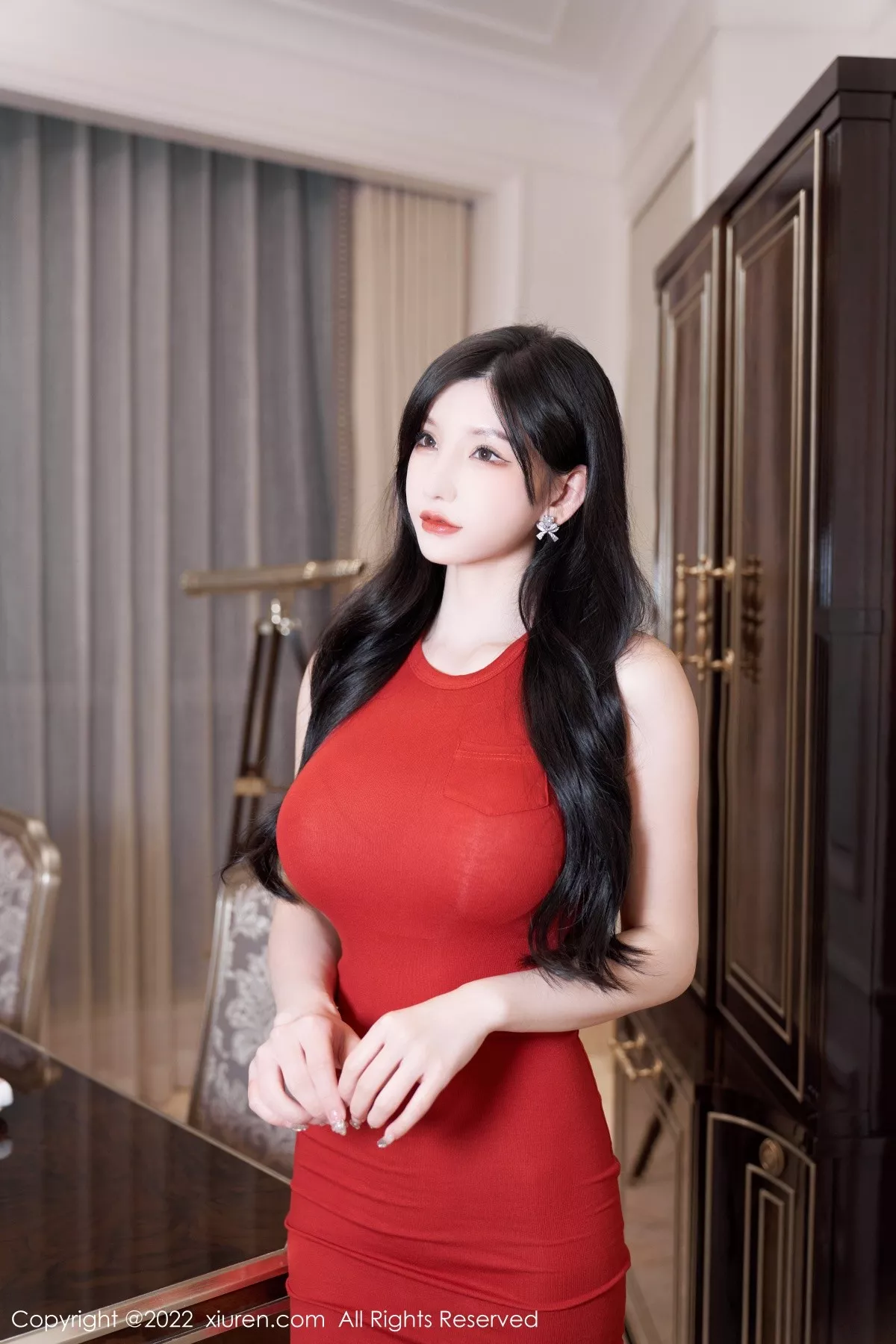 秀人集.com_[XiuRen秀人网]No.5574_模特周于希Sally性感粉色女仆裙配超薄肉丝秀完美身材诱惑写真85P