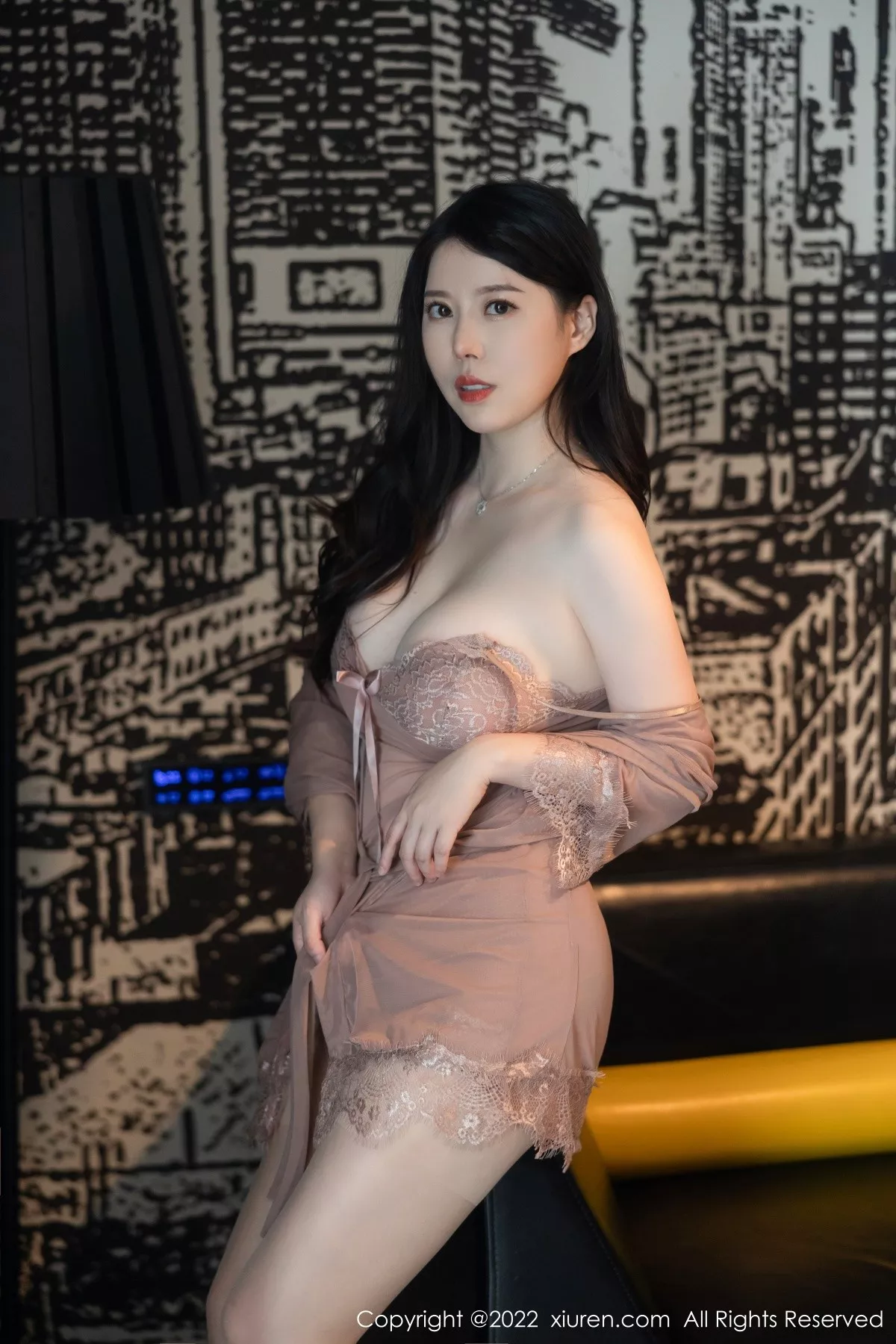 秀人集.com_[XiuRen秀人网]No.5641_模特白茹雪性感浅色薄纱睡衣服配超薄肉丝秀惹火身材诱惑写真75P