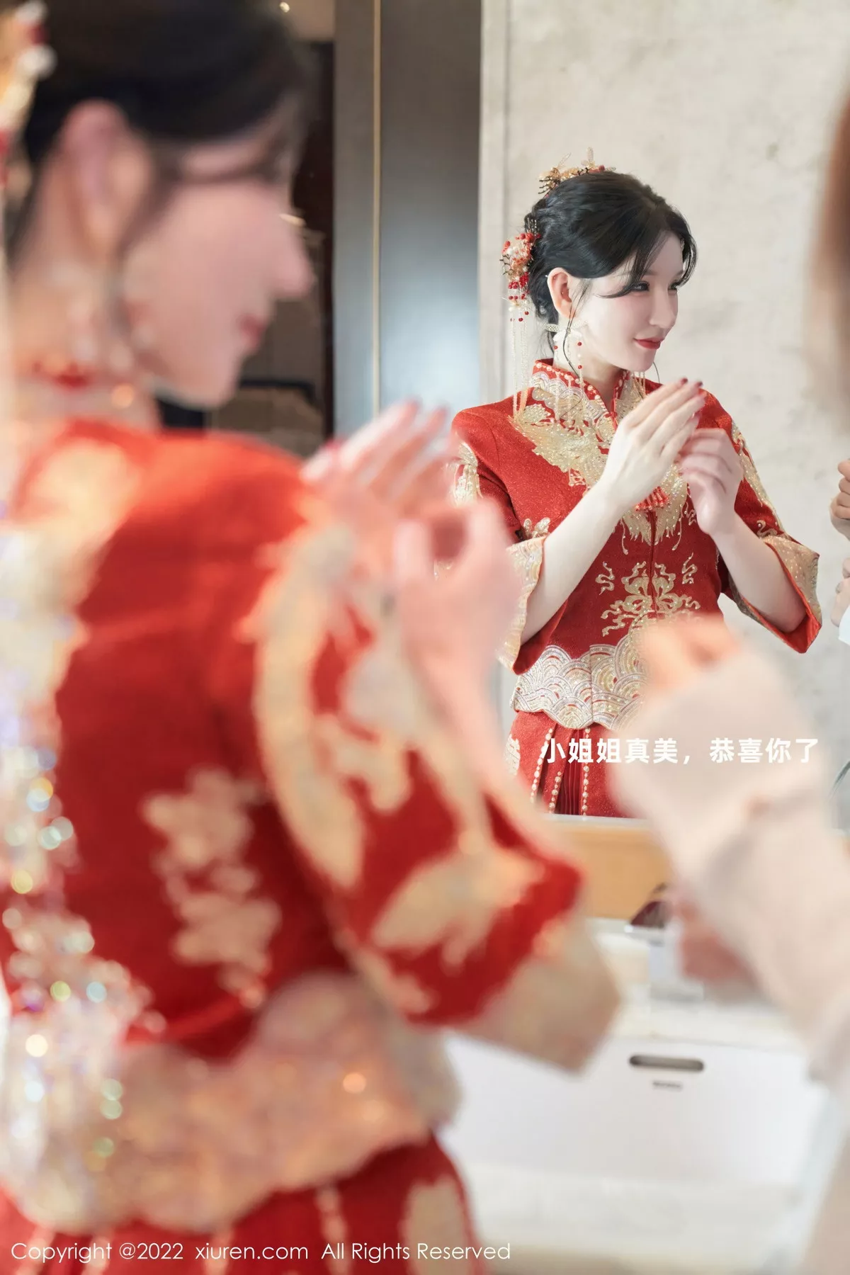 秀人集.com_[XiuRen秀人网]No.5675_女神周于希Sally私房脱新娘装露红色蕾丝内衣超薄肉丝诱惑写真80P