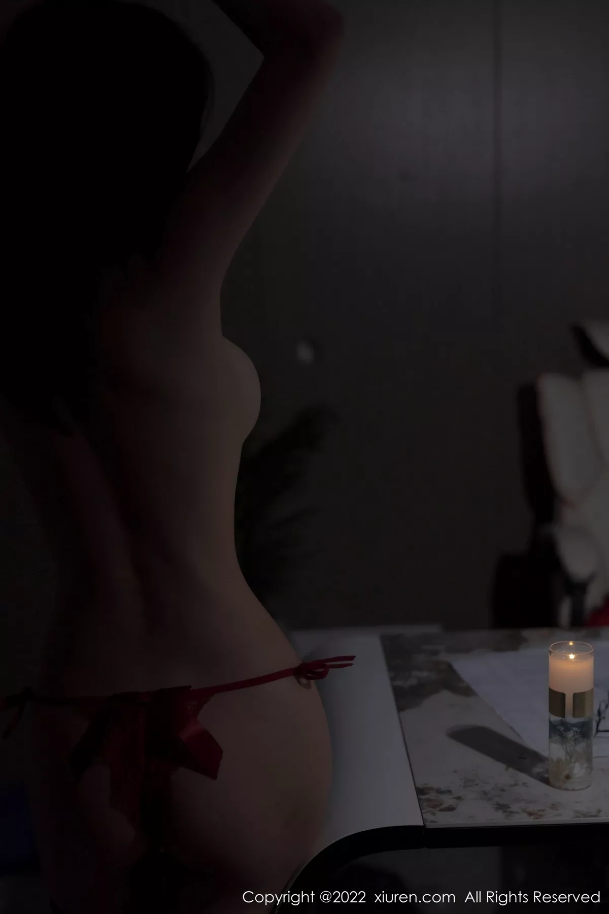 秀人集.com_[XiuRen秀人网]No.5671_女神绮里嘉ula心愿旅拍性感红色睡裙配超薄黑丝妩媚诱惑写真51P