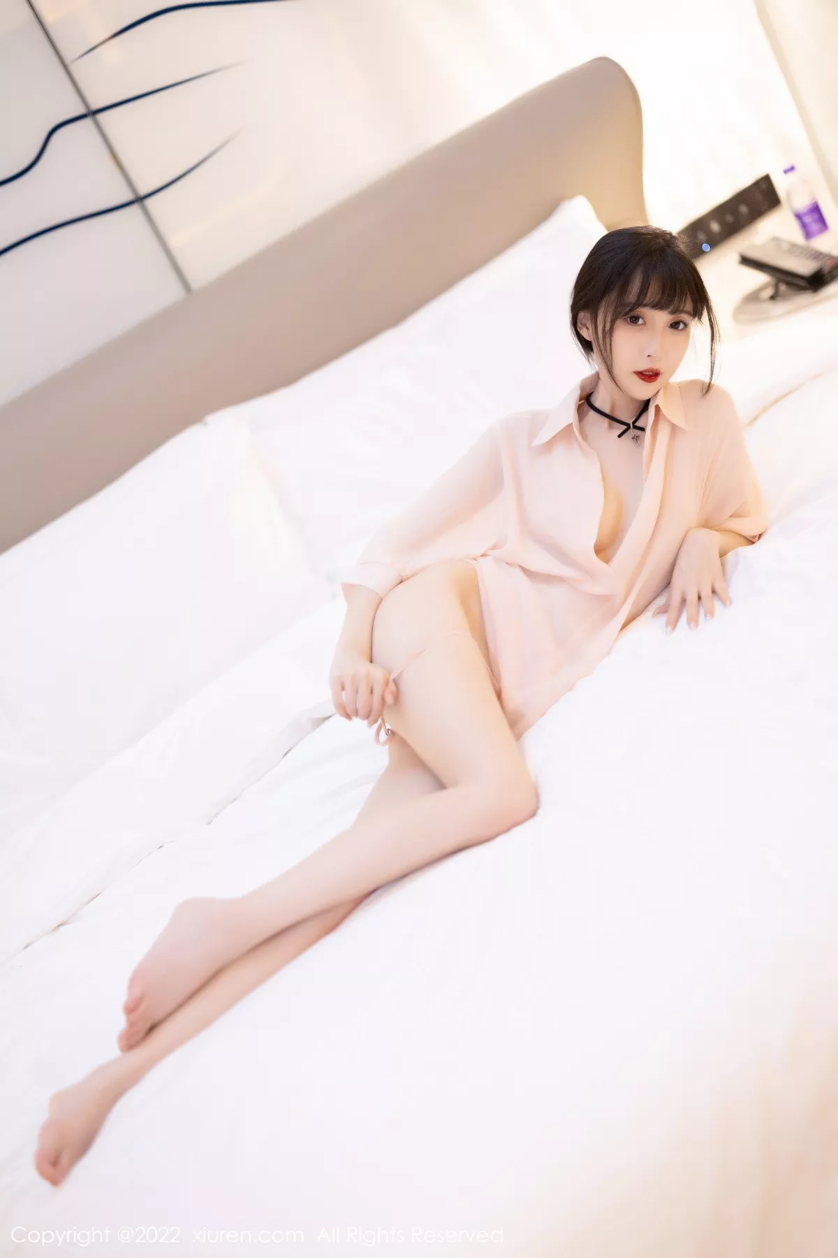 秀人集.com_[XiuRen秀人网]No.5831_模特林星阑黑色露肩上衣配红色皮质短裙秀超薄无内黑丝诱惑写真88P