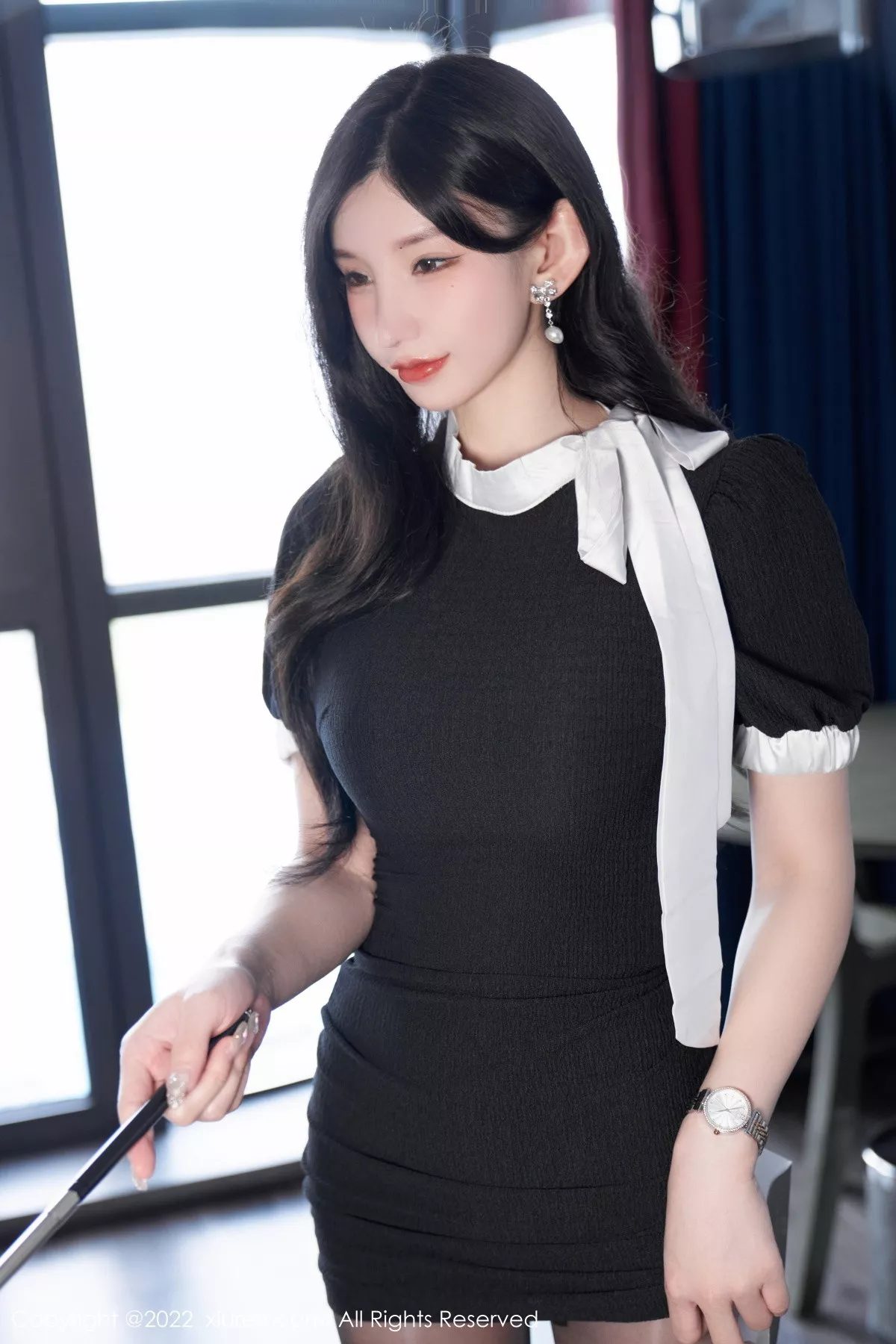 秀人集.com_[XiuRen秀人网]No.5848_女神周于希Sally私房性感蓝色蕾丝内衣配超薄闪亮黑丝魅惑写真102P