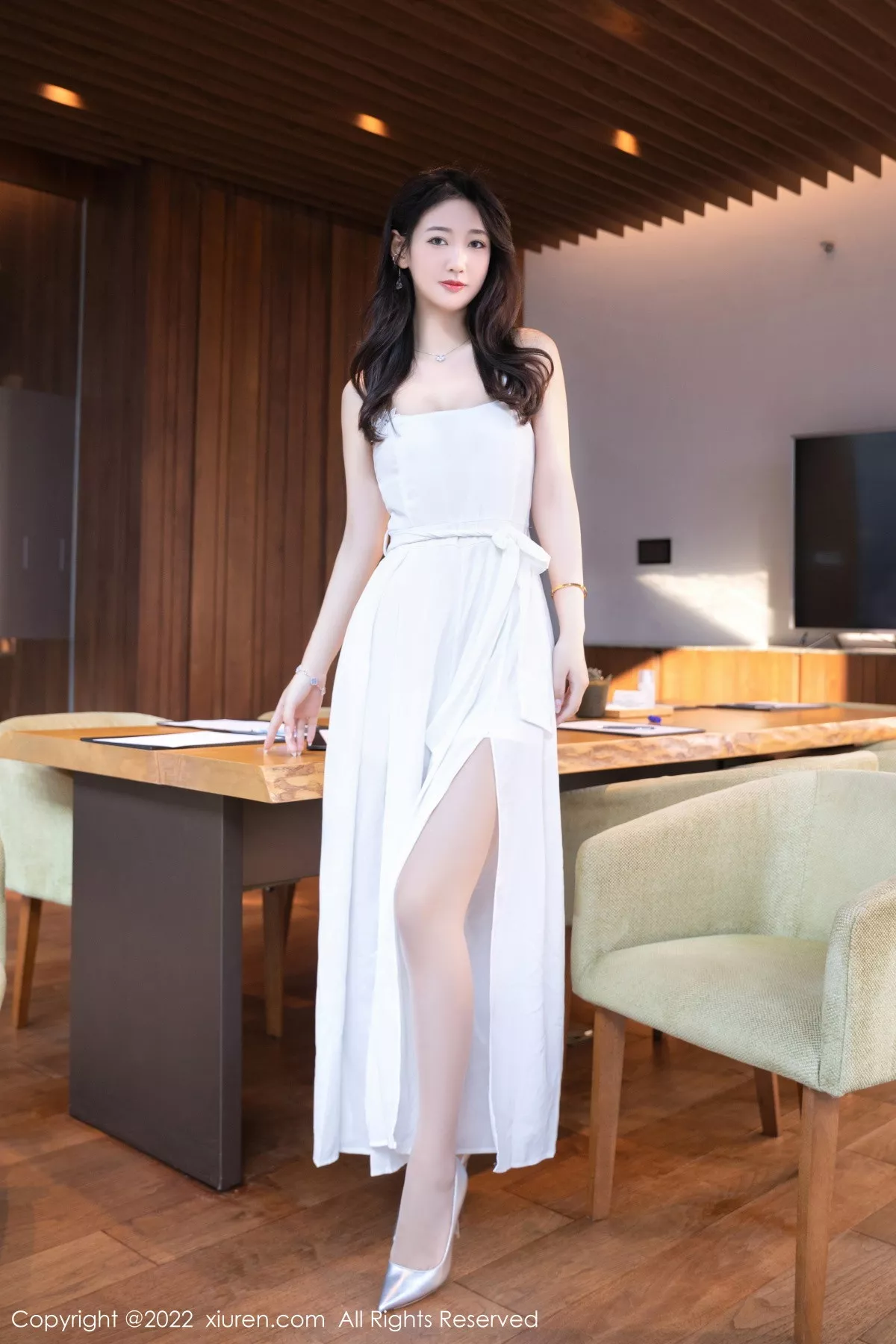 秀人集.com_[XiuRen秀人网]No.5783_模特唐安琪私房性感白色连衣裙露白色内衣秀曼妙身姿诱惑写真82P